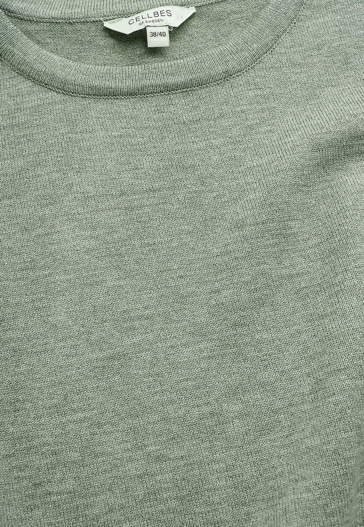 Kurzärmliger Feinstrickpullover