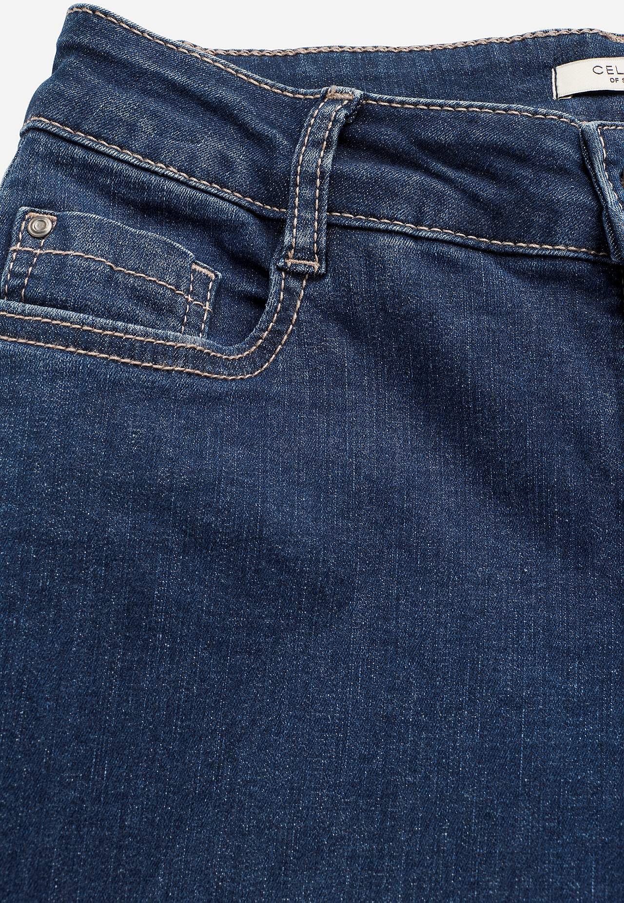 Bequeme Stretch-Jeans mit gerades Bein