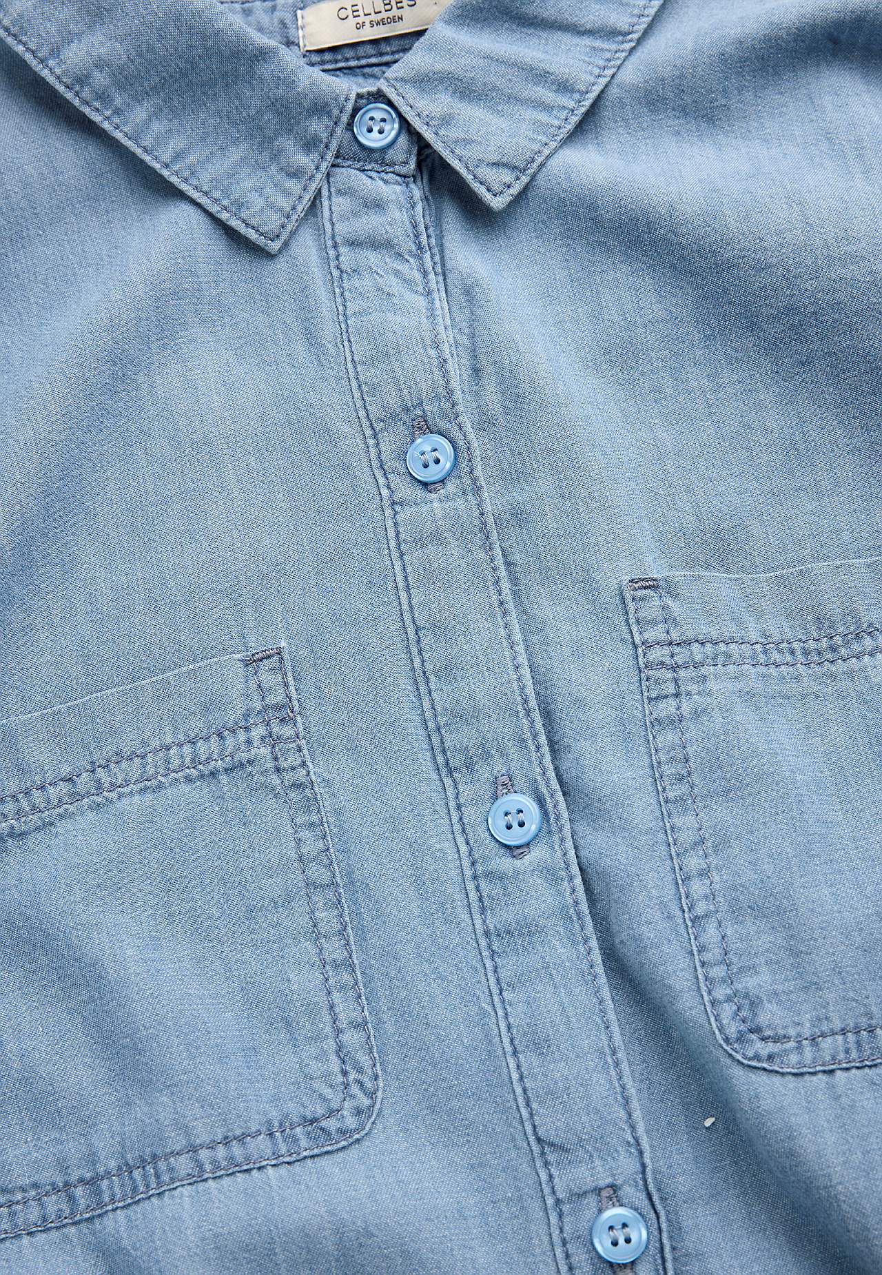 Jeanskleid mit Seitentaschen