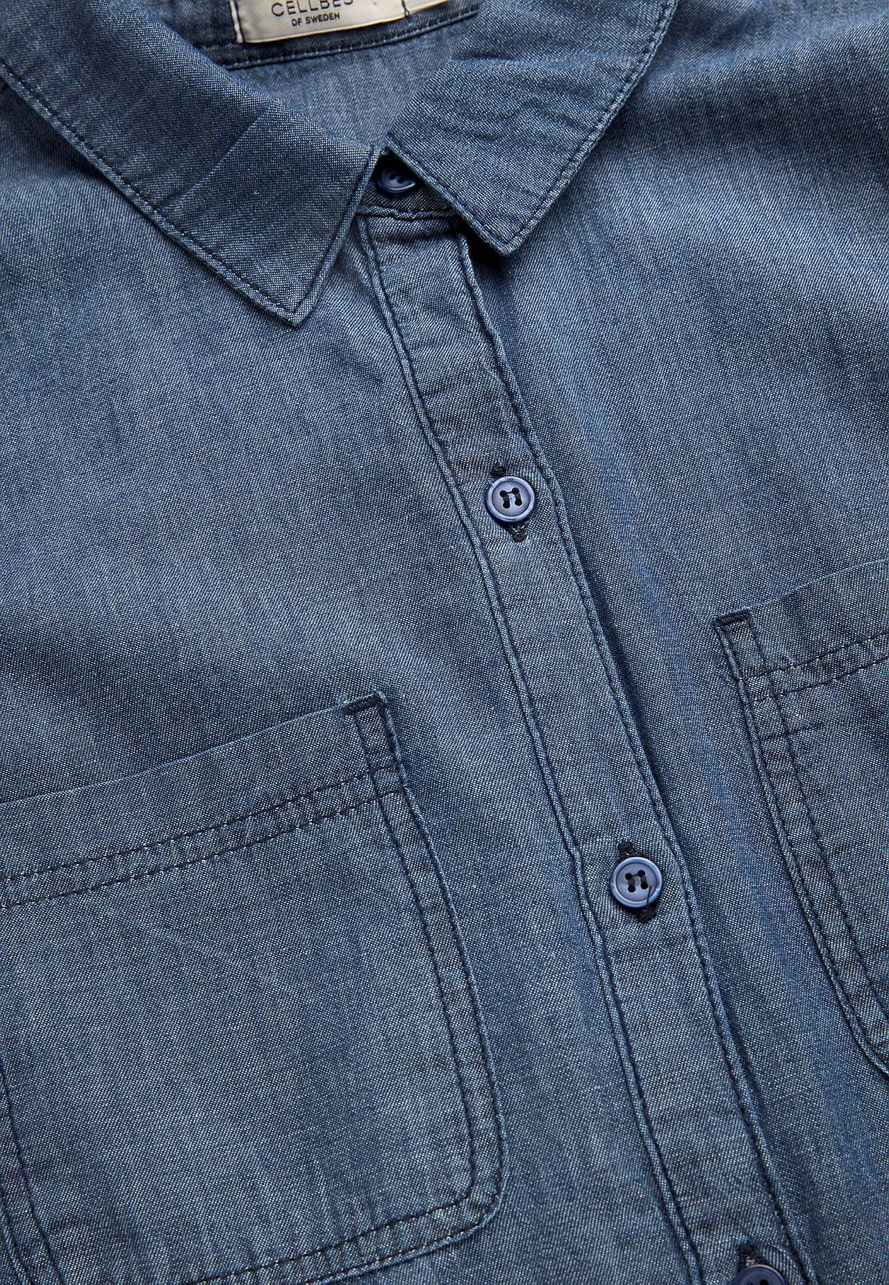 Jeanskleid mit Seitentaschen
