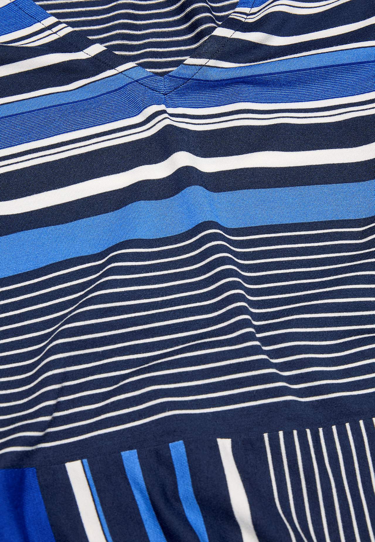 Gestreiftes Jersey-Top