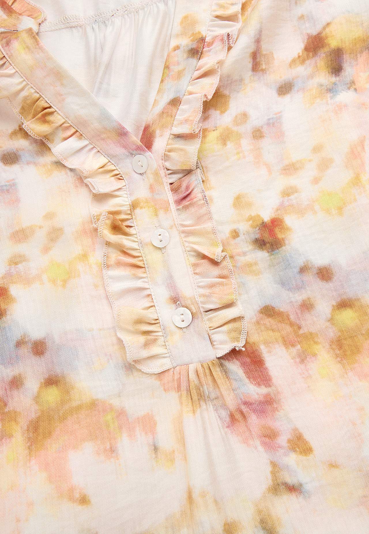 Gewebtes Kleid mit Taschen