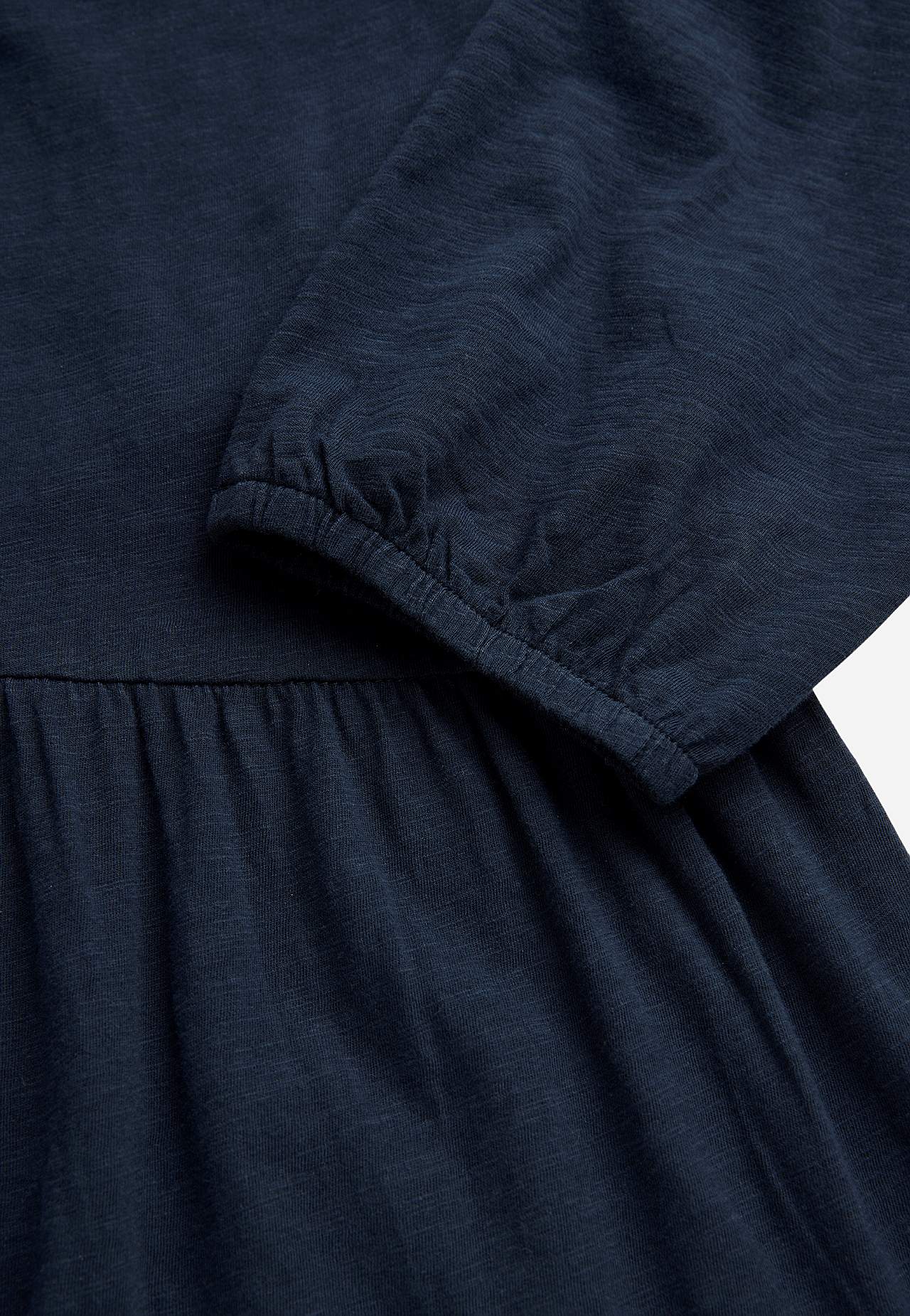 Jerseykleid mit Rüschenrock