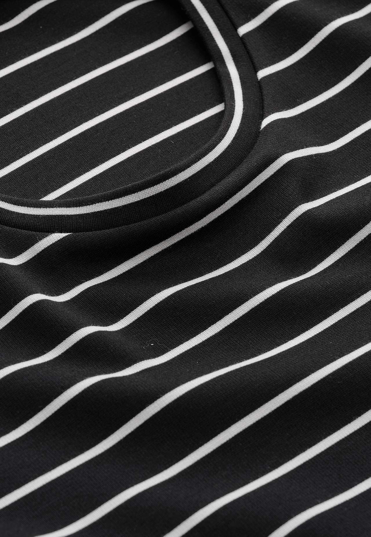 T-Shirt aus grobem Trikot