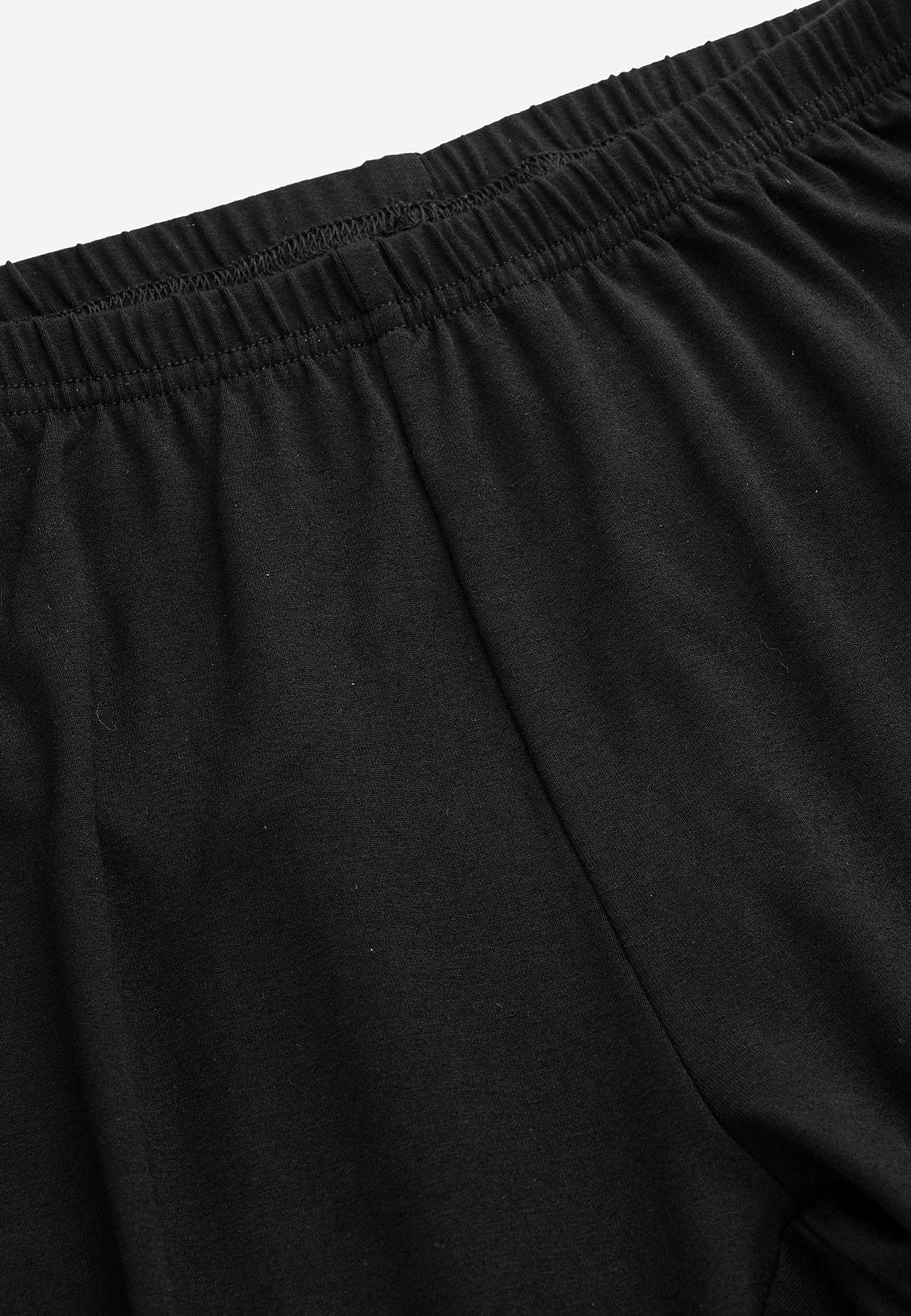 Elastische Jersey-Leggings