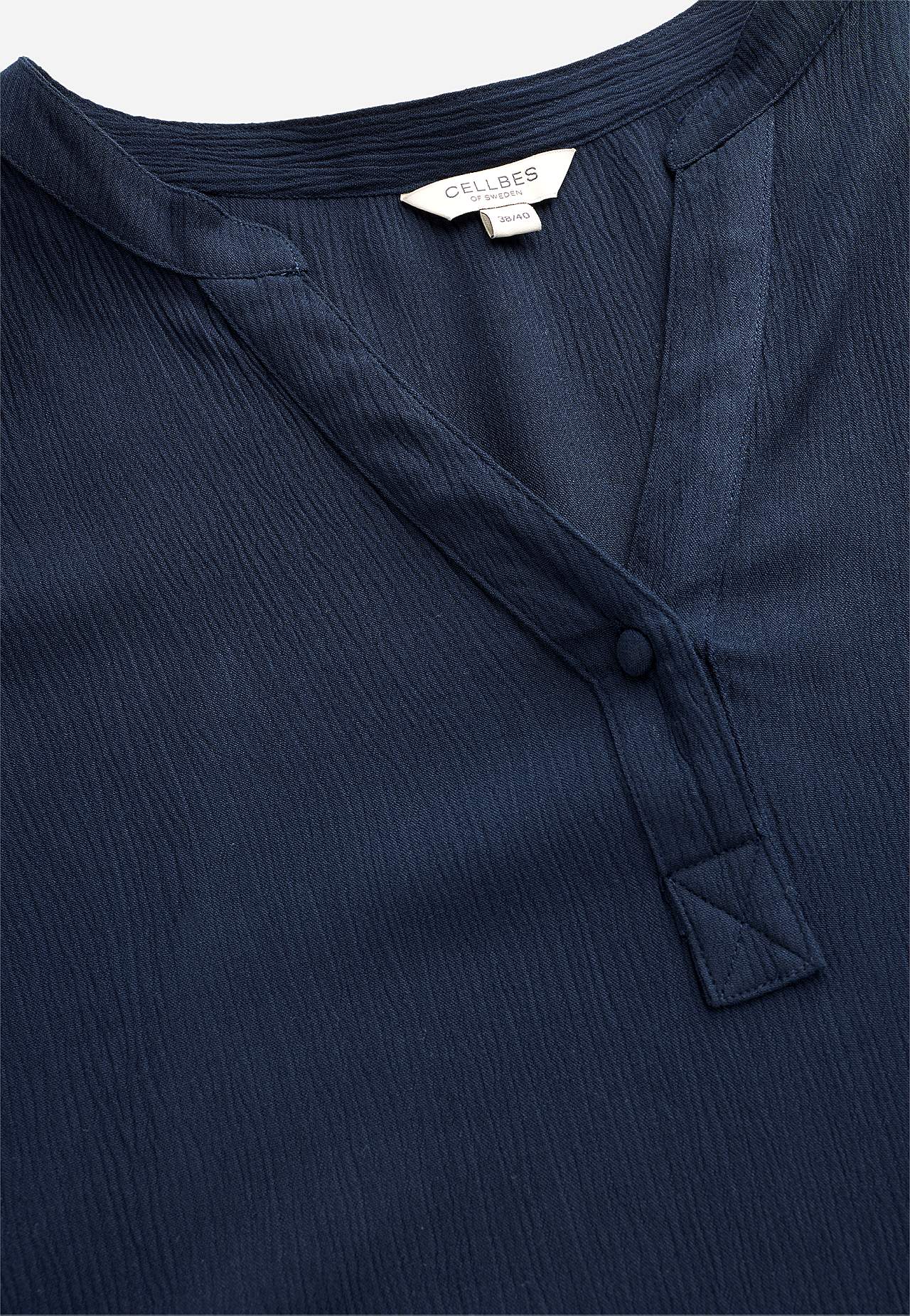 Bluse aus Krepp