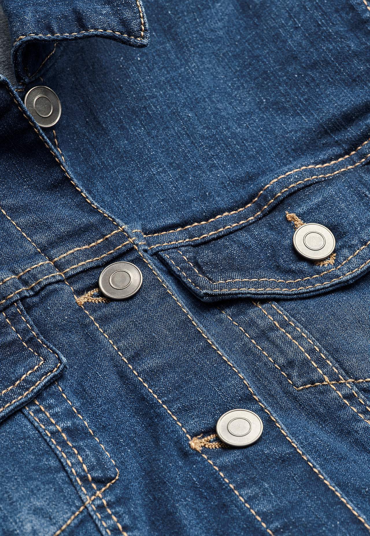 Elastische Jeansjacke