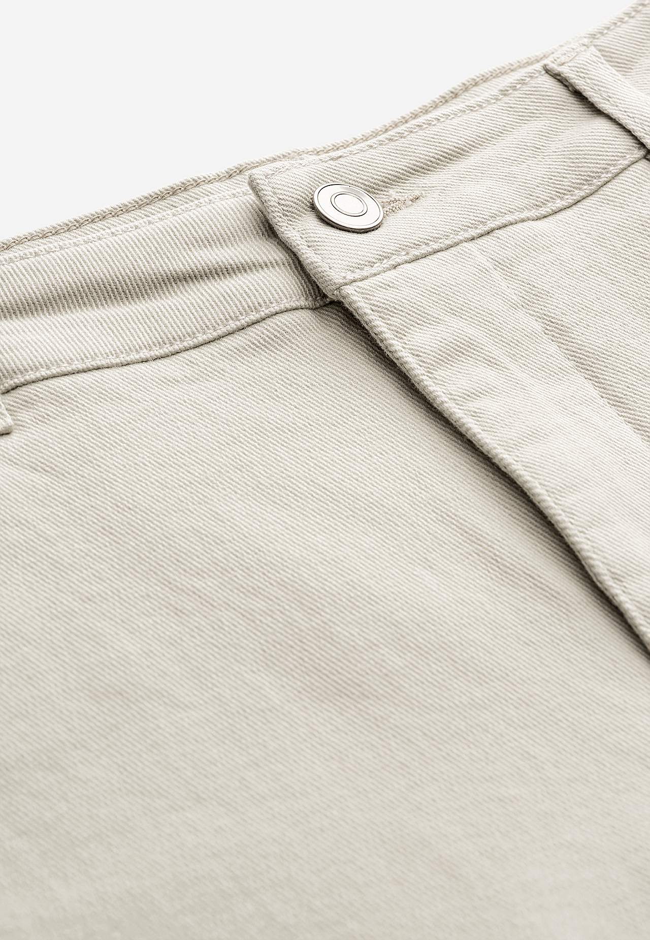 Breite Knöcheljeans