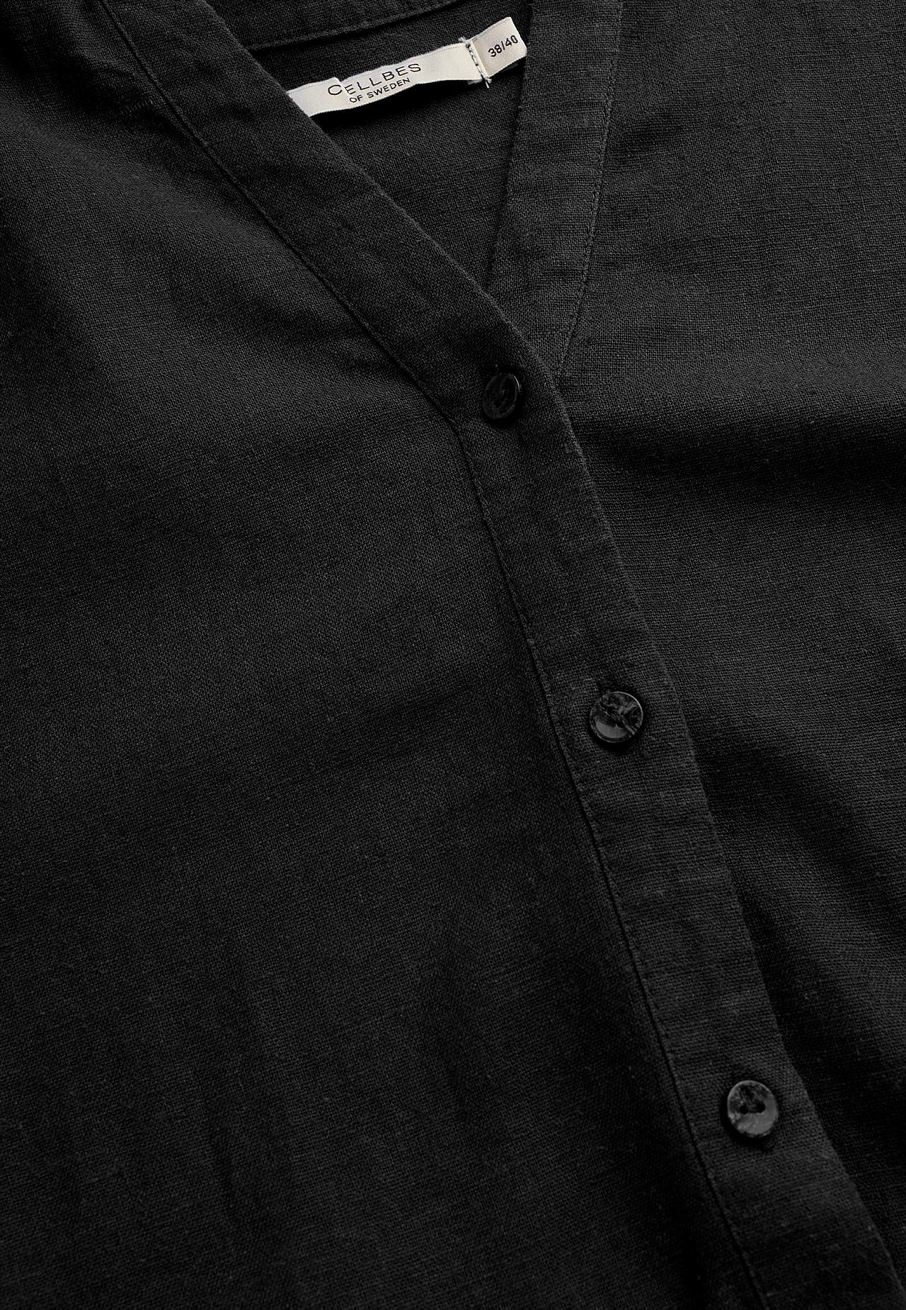 Bluse aus Leinen-Mix