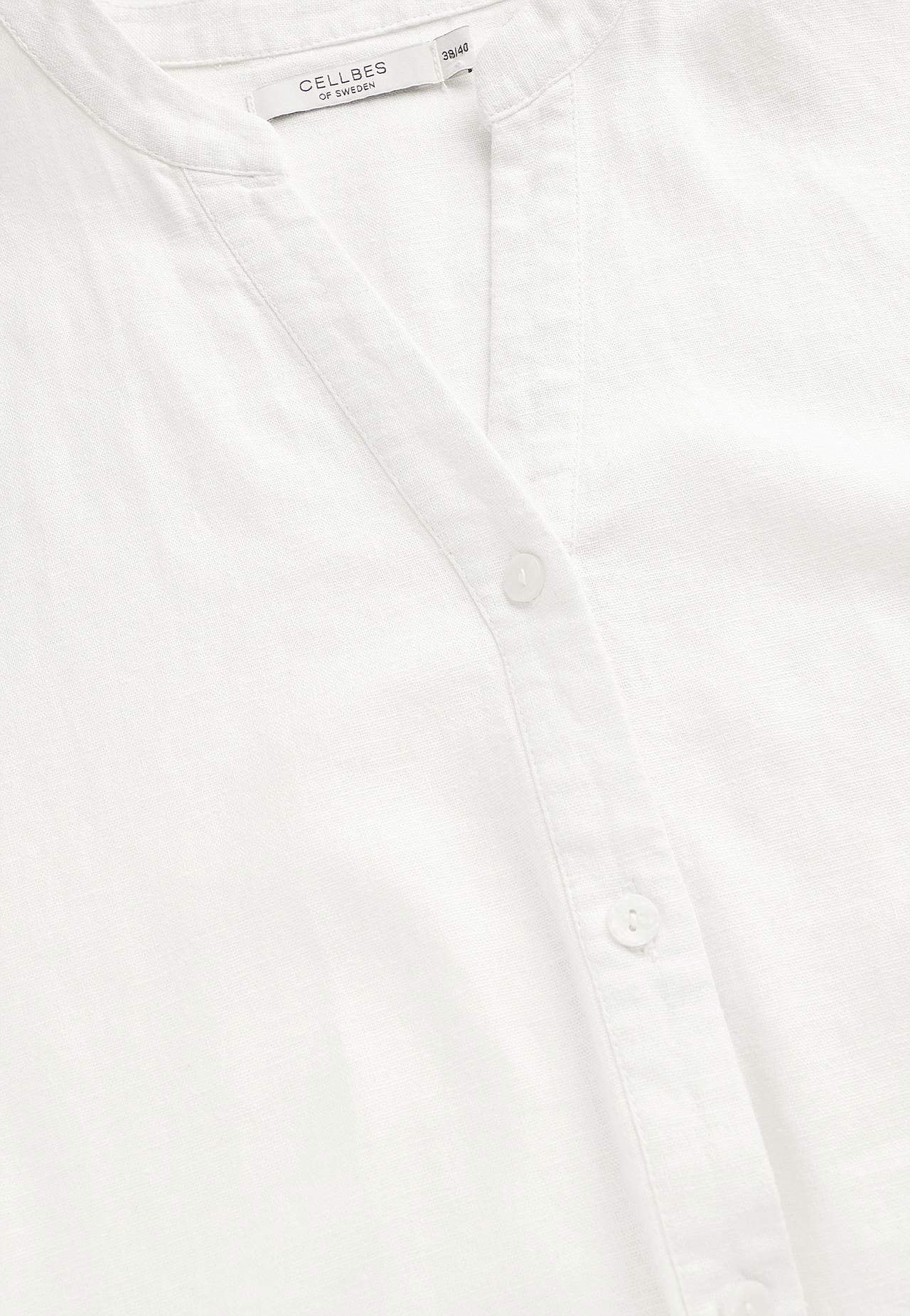 Bluse aus Leinen-Mix