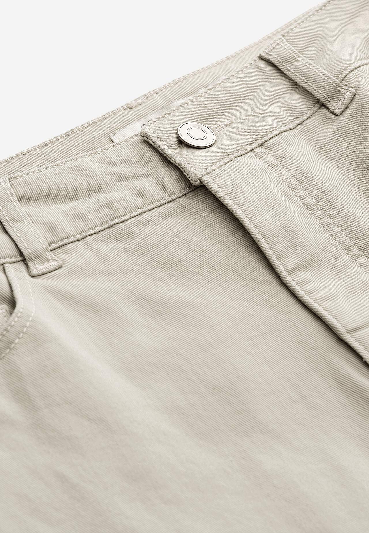 Cropped Jeans mit Fünf-Taschen-Design