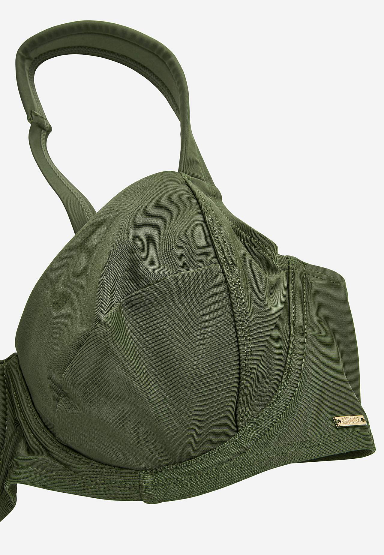 Einfarbiger Bikini-BH