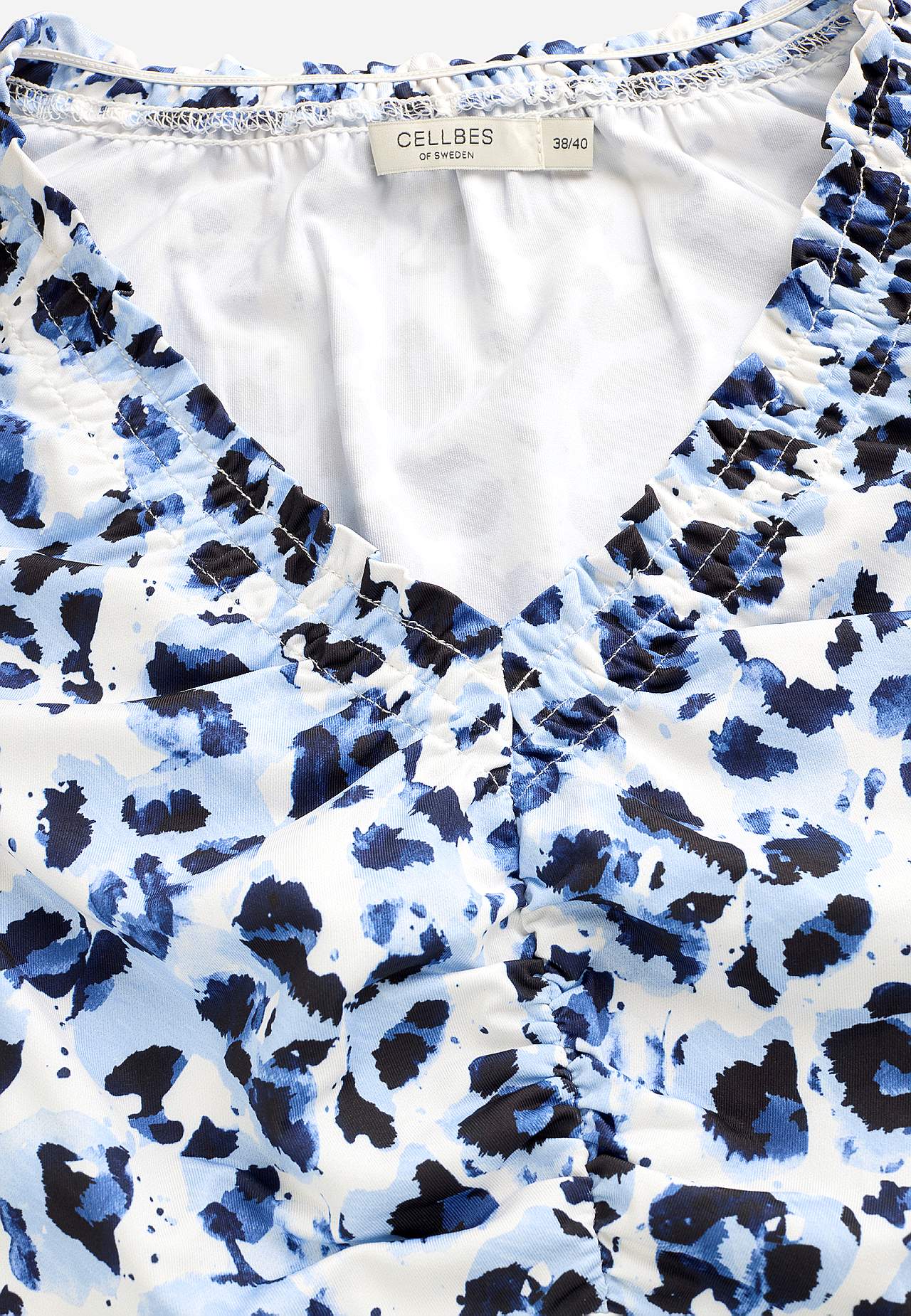Gemustertes Jerseykleid