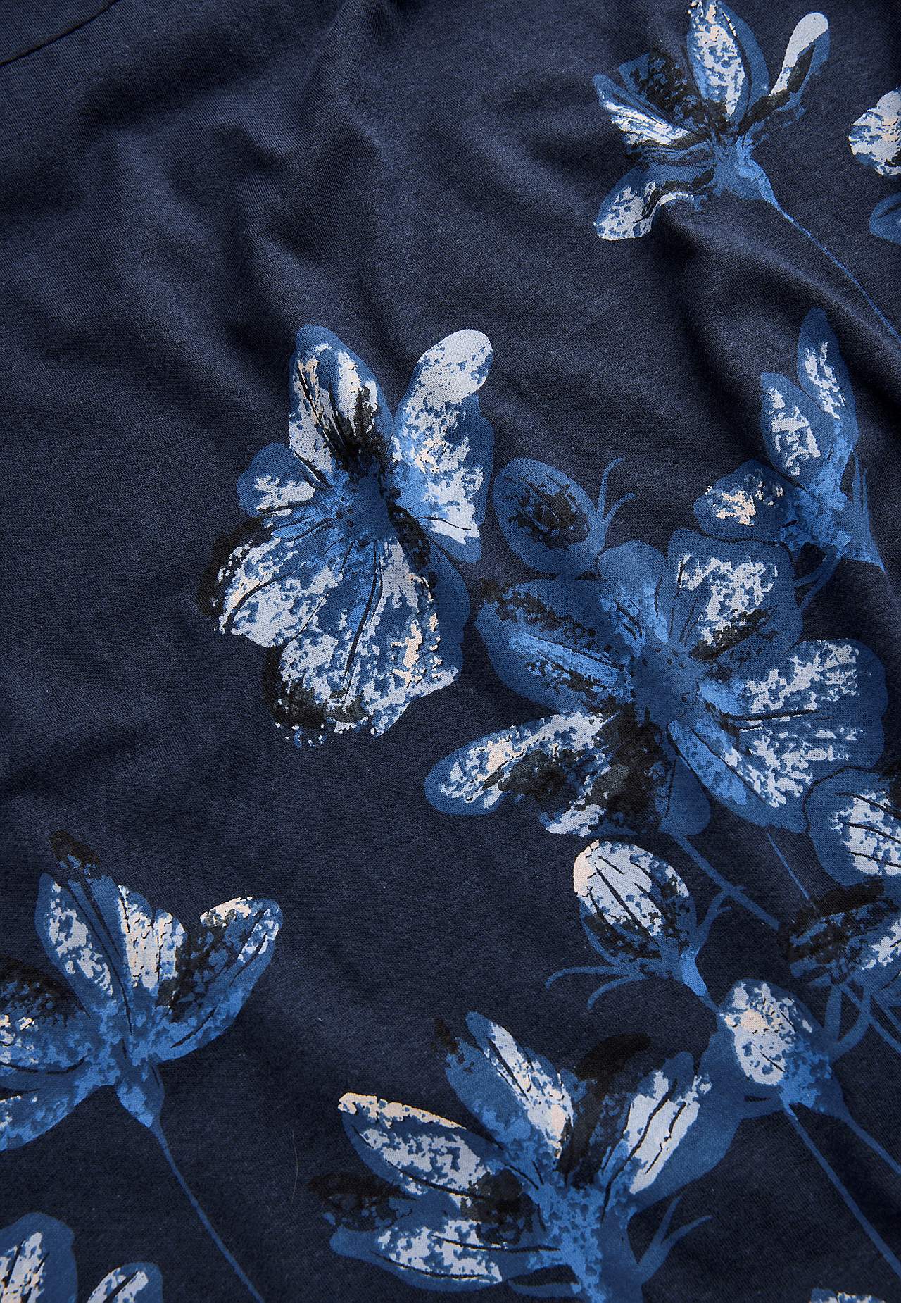Jerseykleid mit Blumenmuster