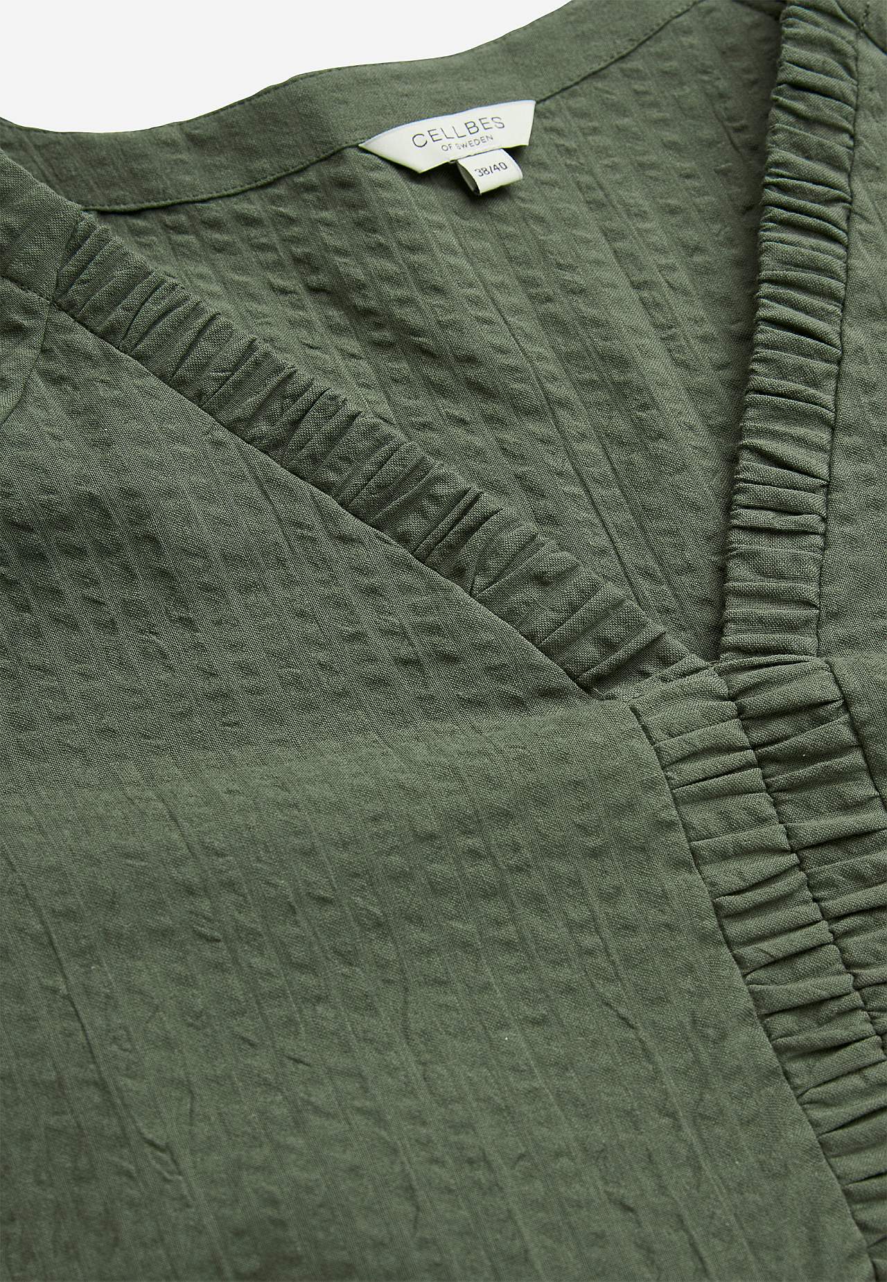 Kleid aus Seersucker
