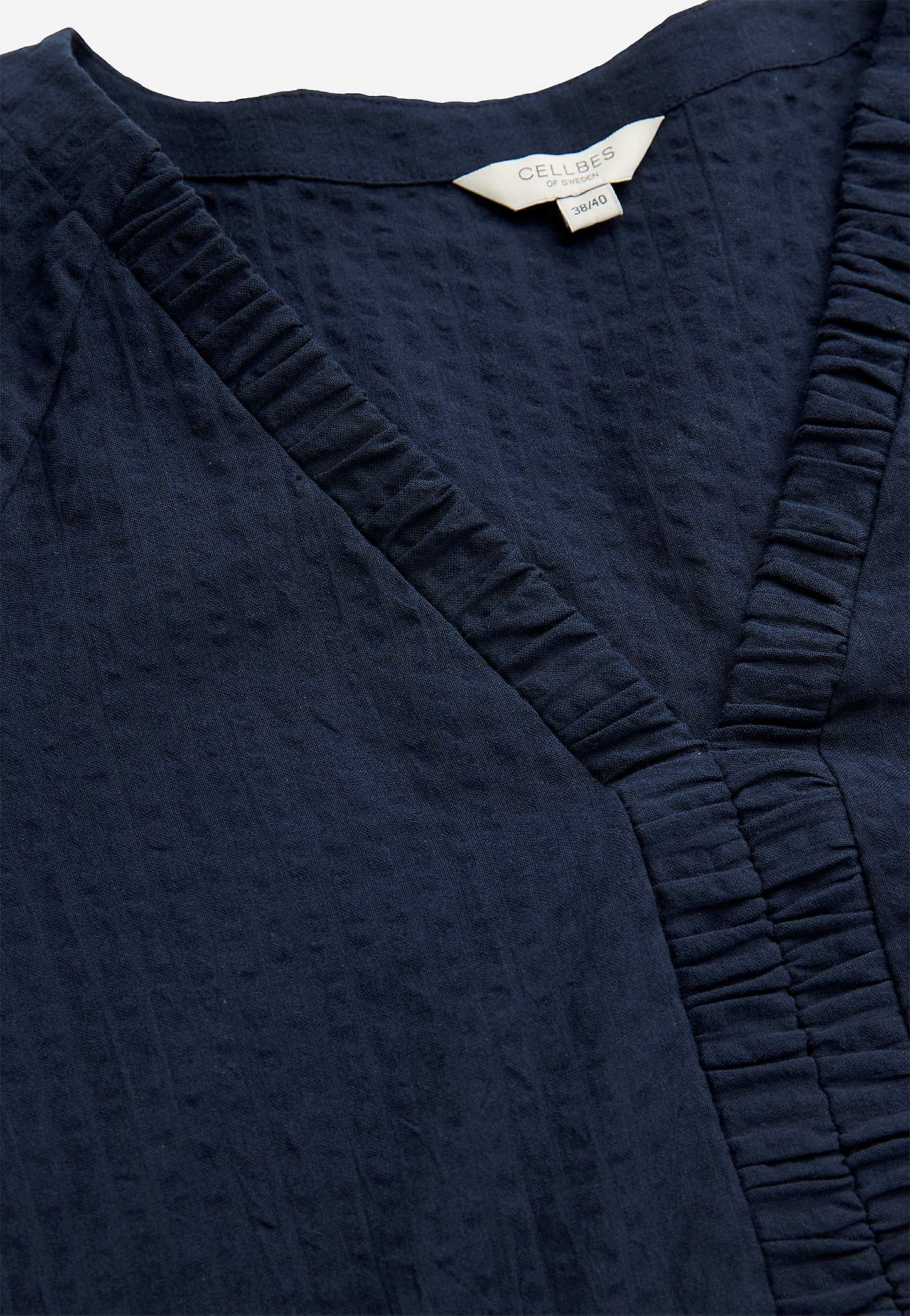 Kleid aus Seersucker