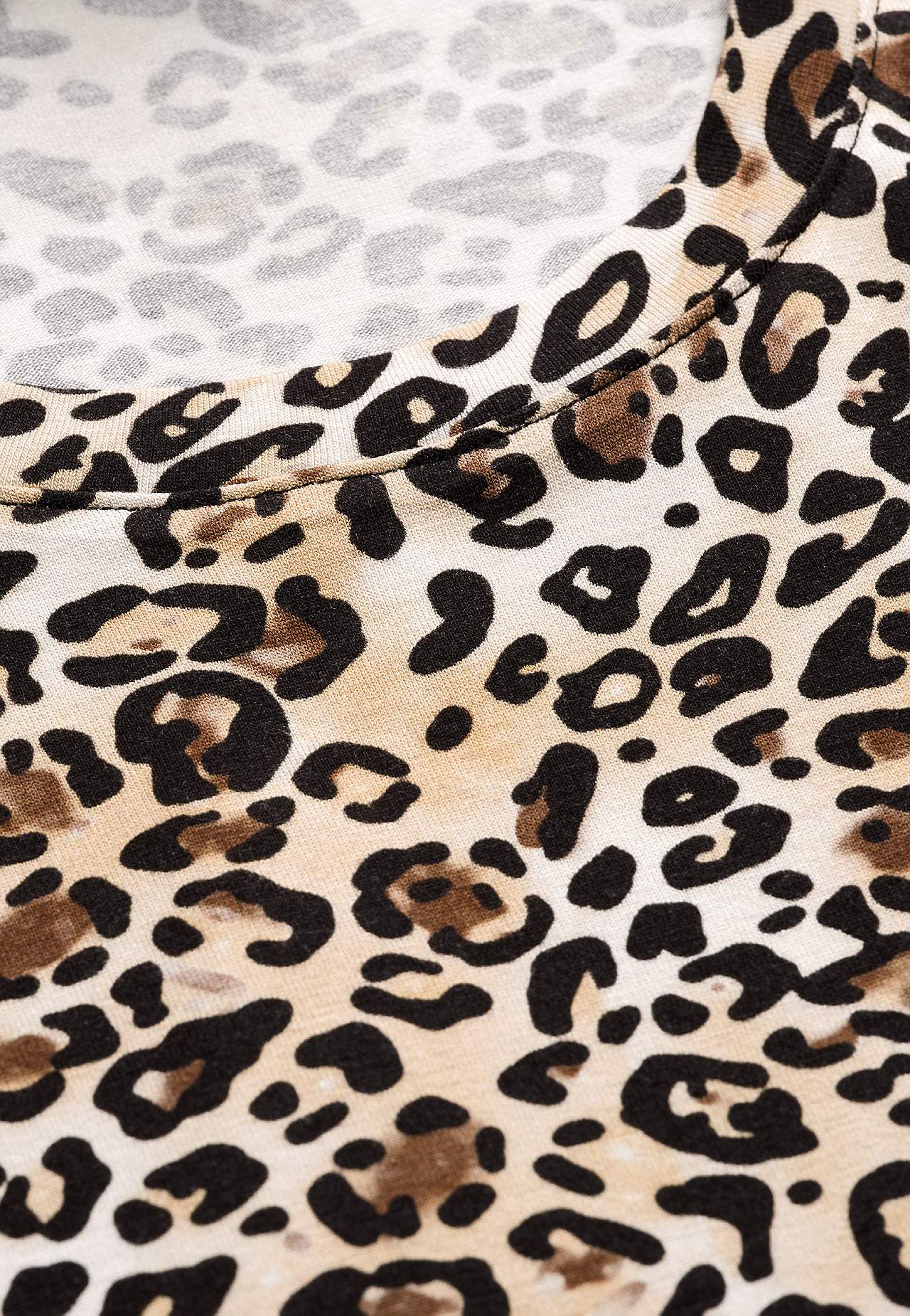 Leopardes Jersey-Top