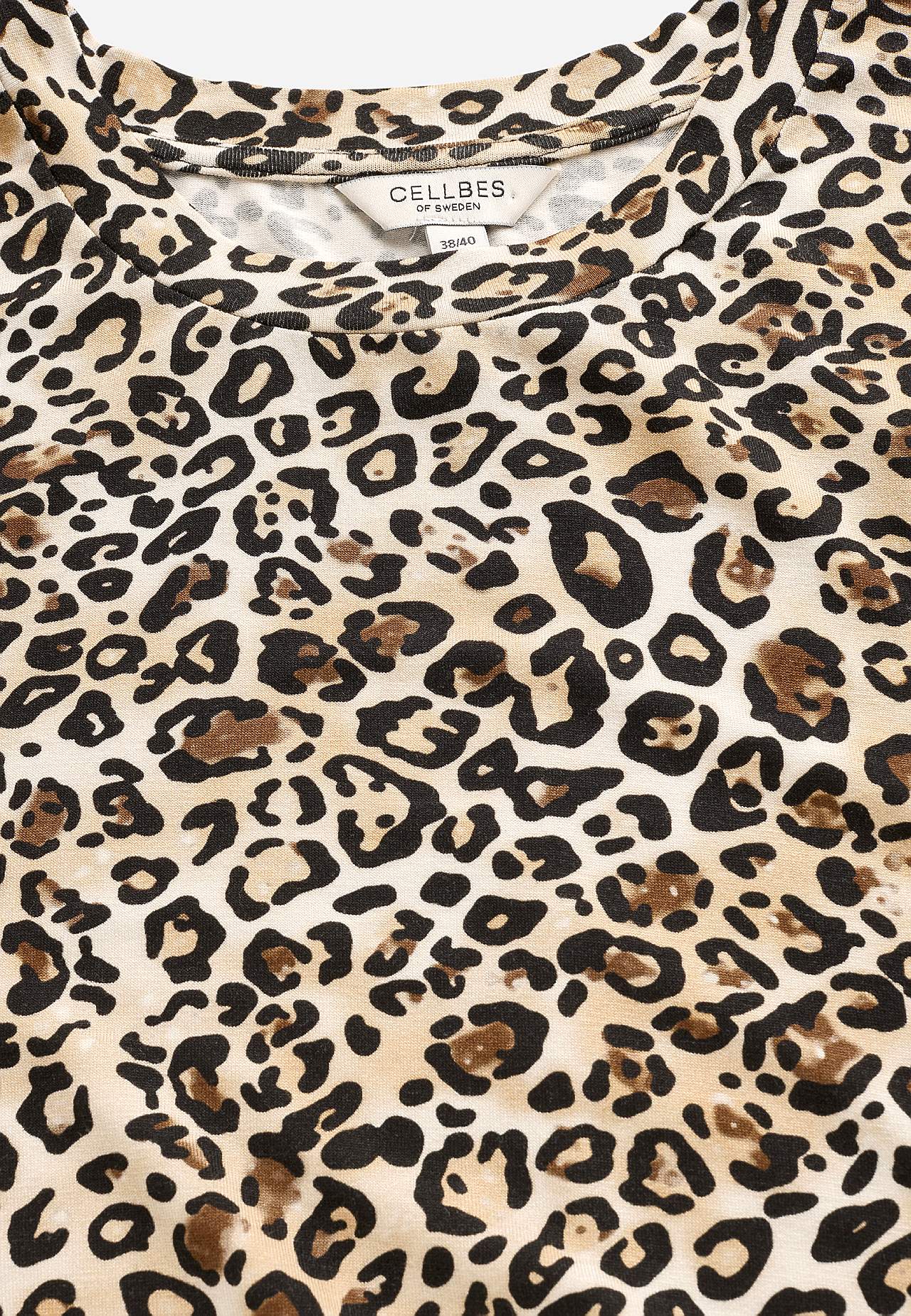 Leopardes Jerseykleid