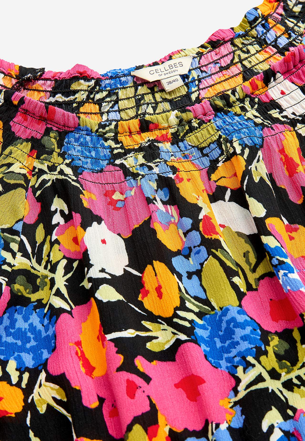 Kleid aus Viskose-Krepp
