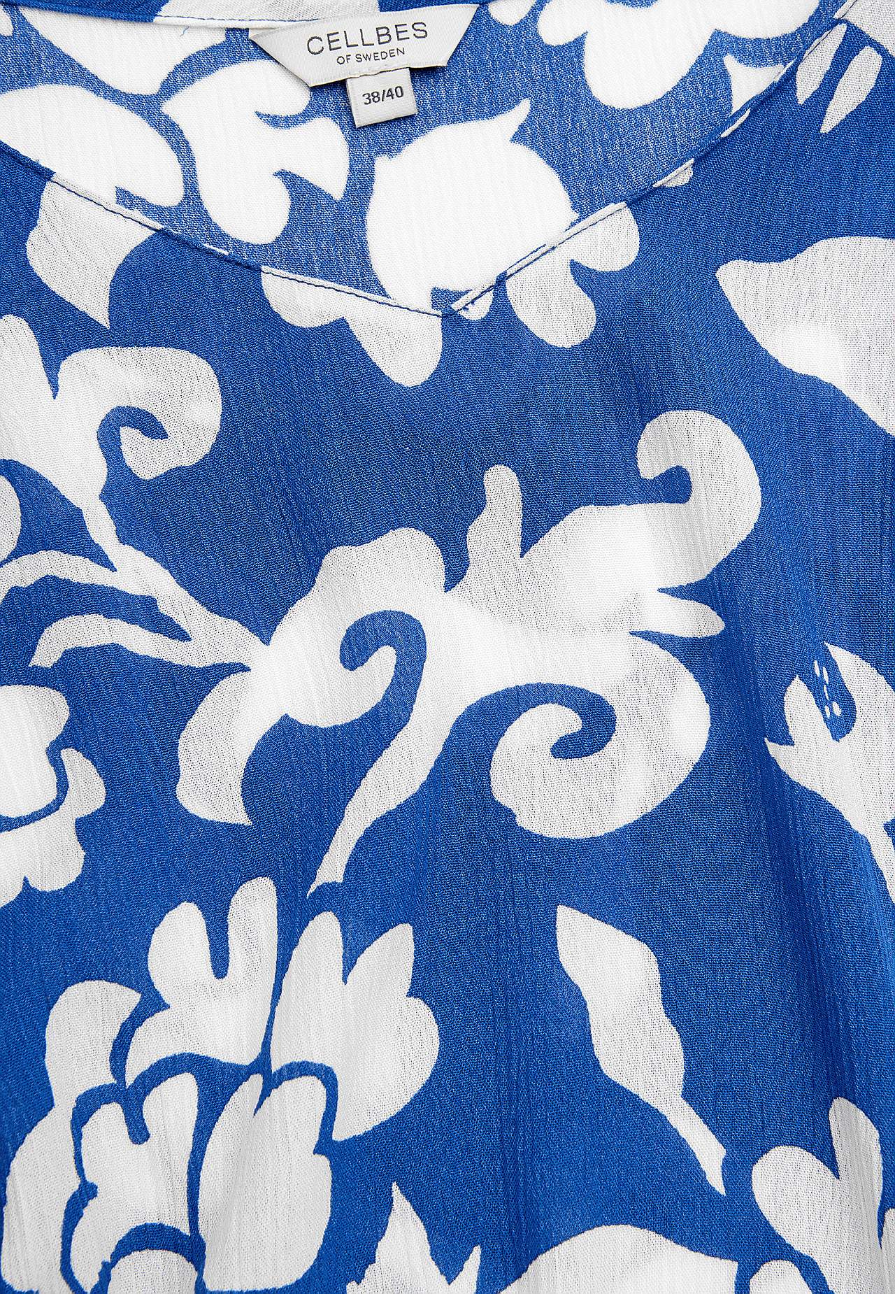 Bluse aus Viskose-Krepp