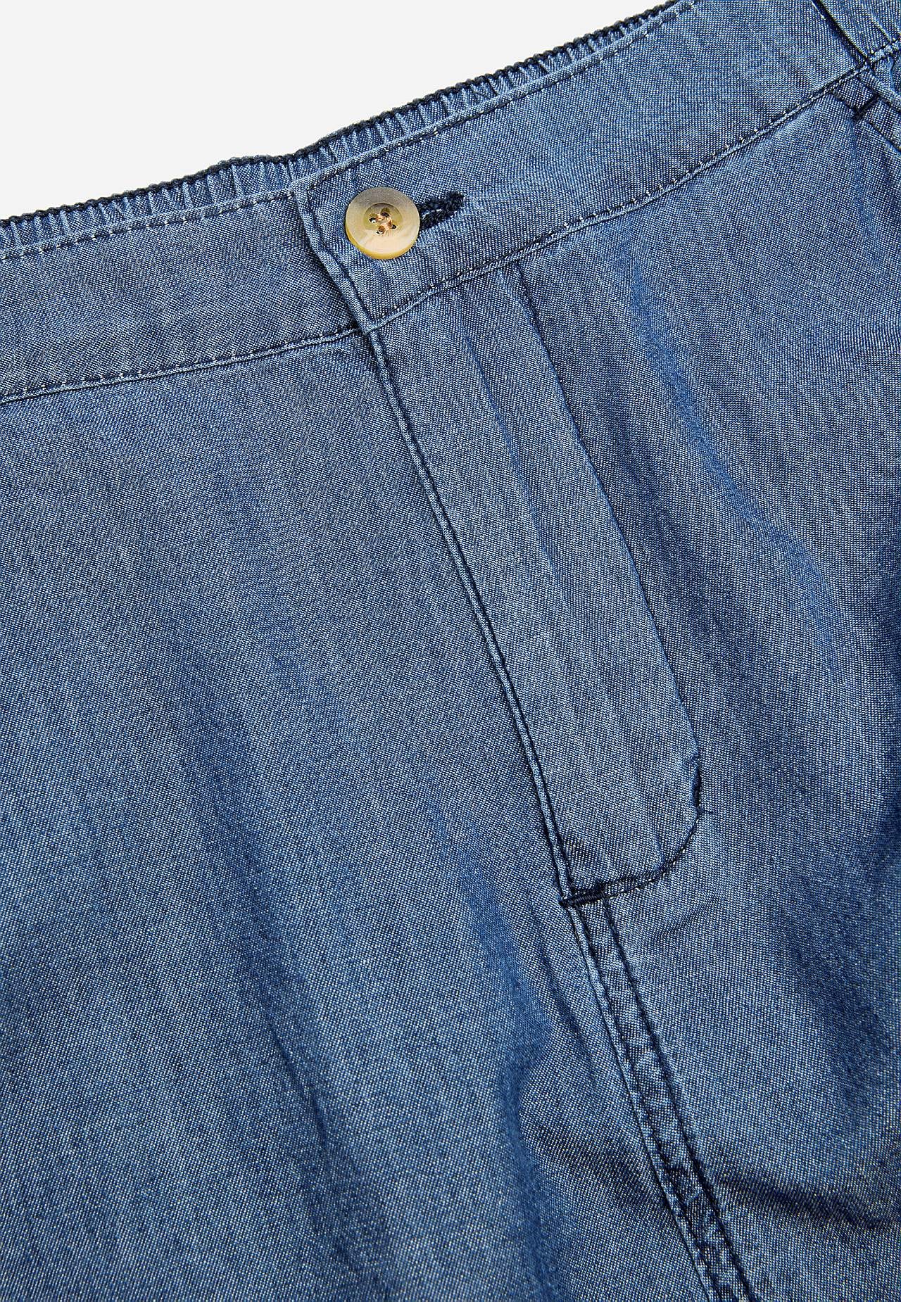 Jeansrock mit Taschen