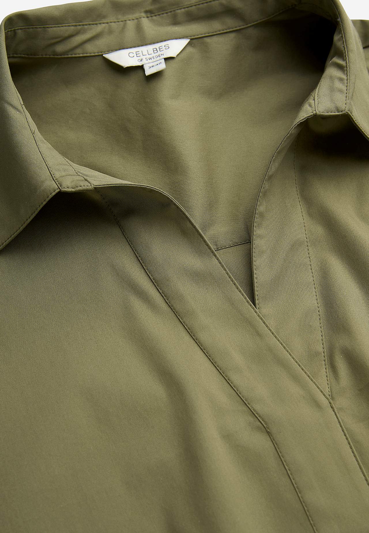 Gewebte Tunika aus Popeline