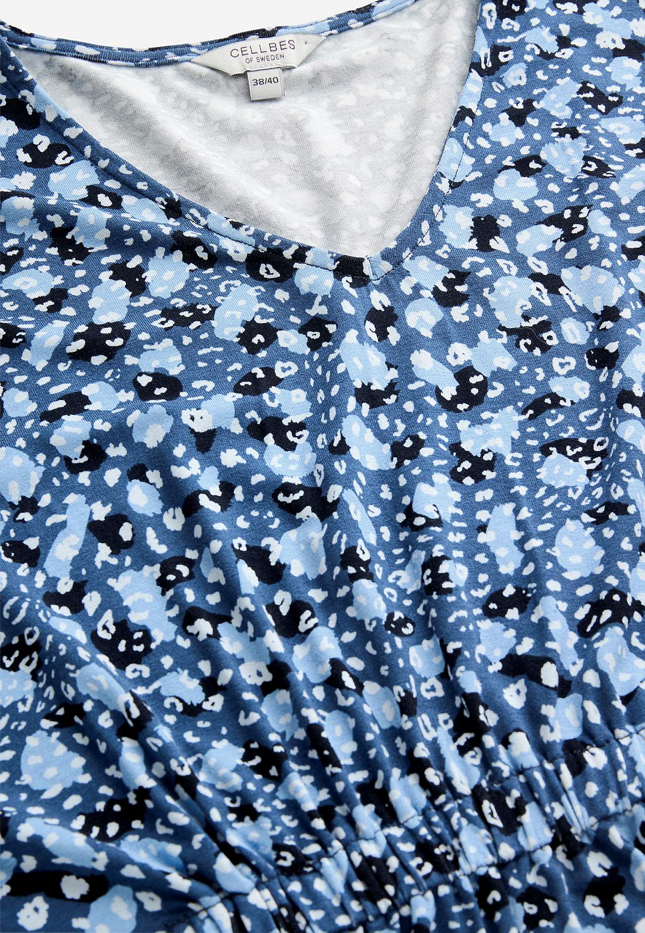 Jersey-Top mit 3/4-Ärmel