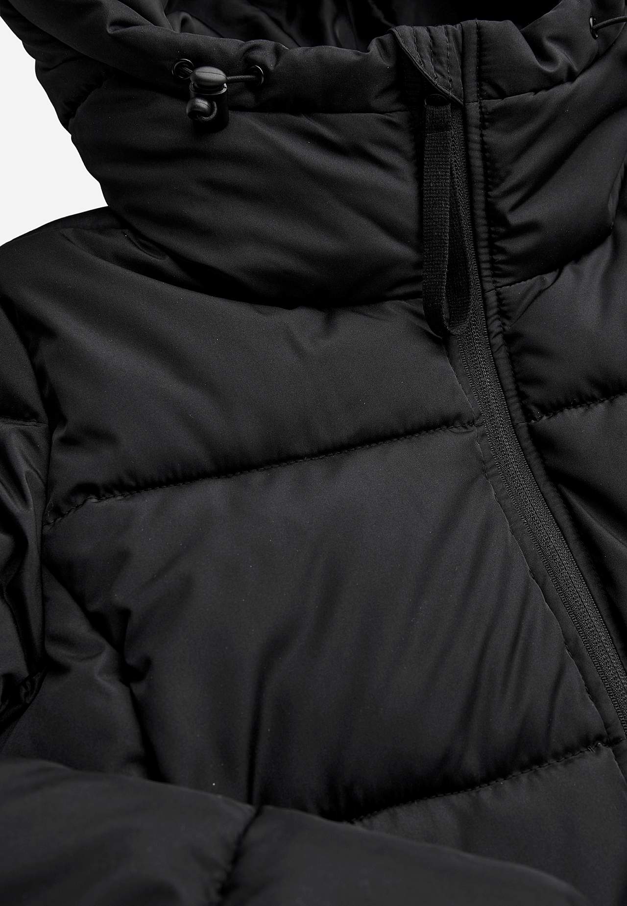 Lange Winterjacke