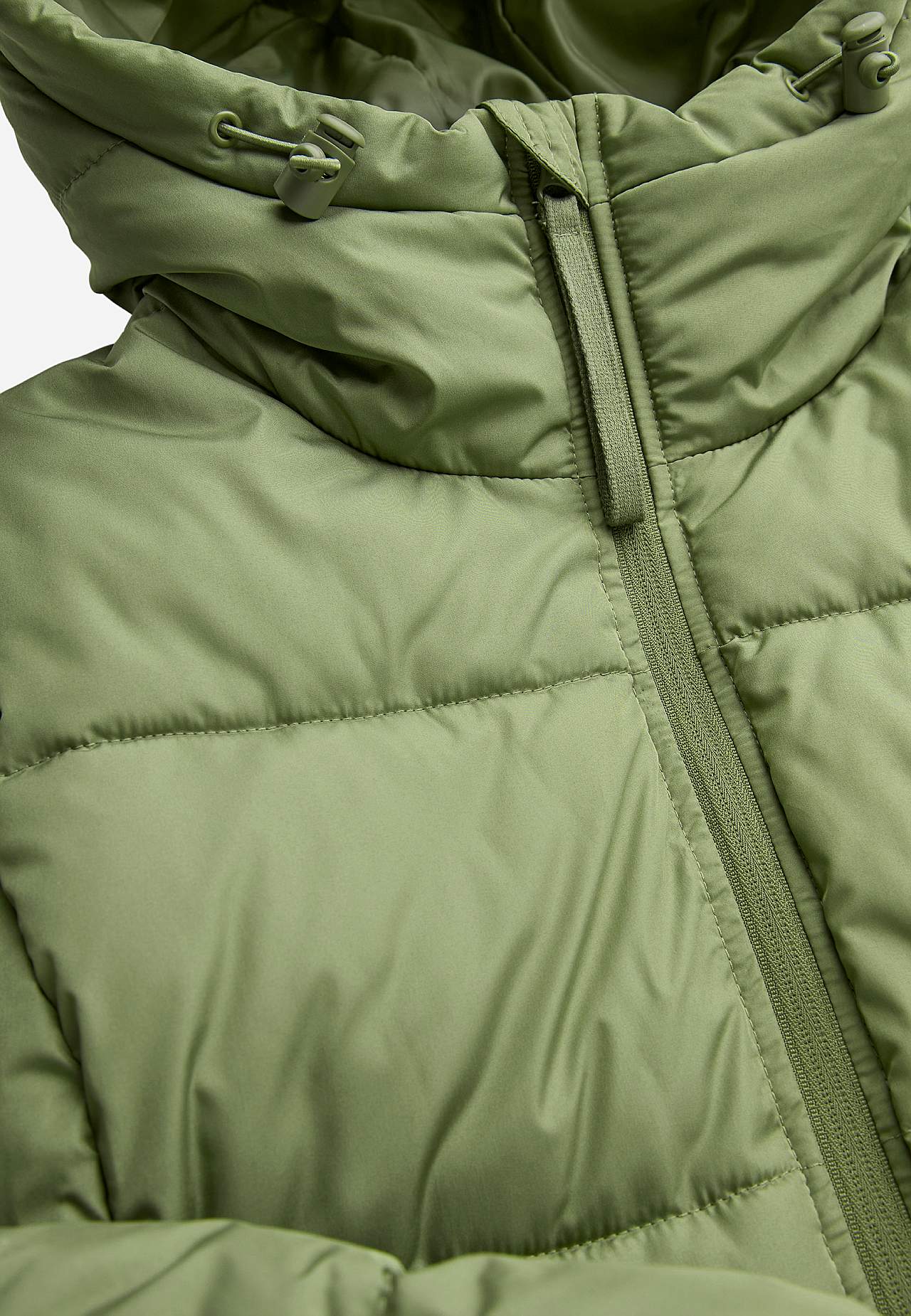 Lange Winterjacke