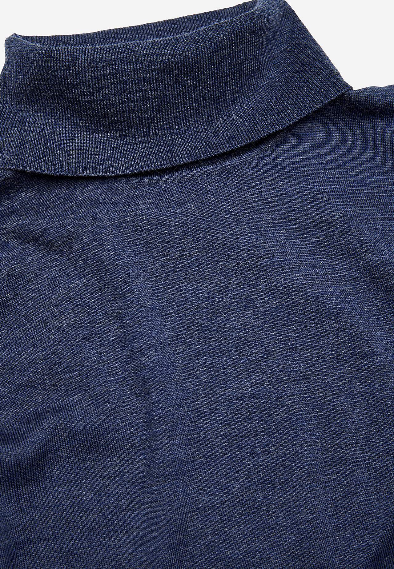 Rollkragenpullover Premium aus Merinowolle