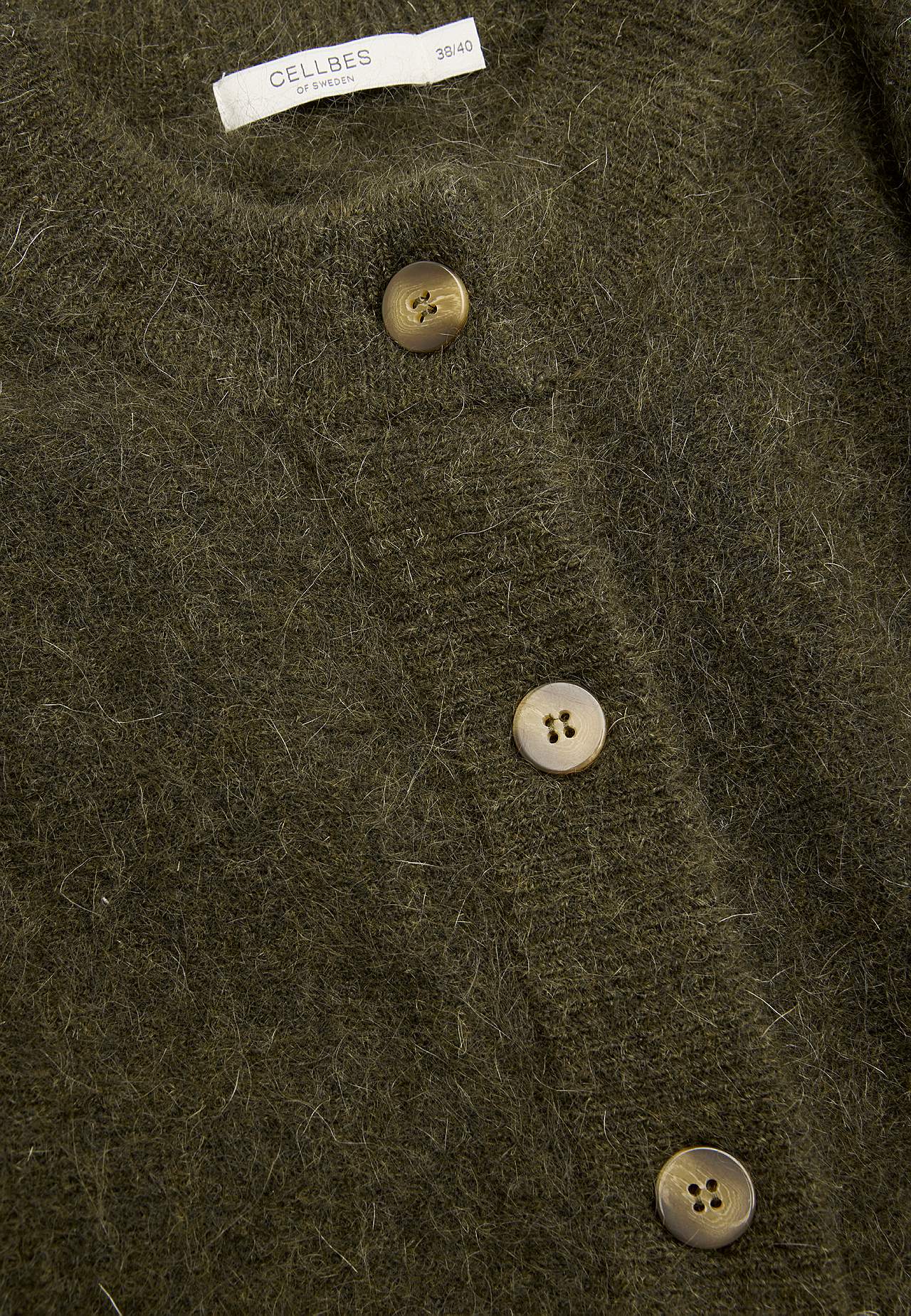 Cardigan Premium aus Mohair- und Wollmischung
