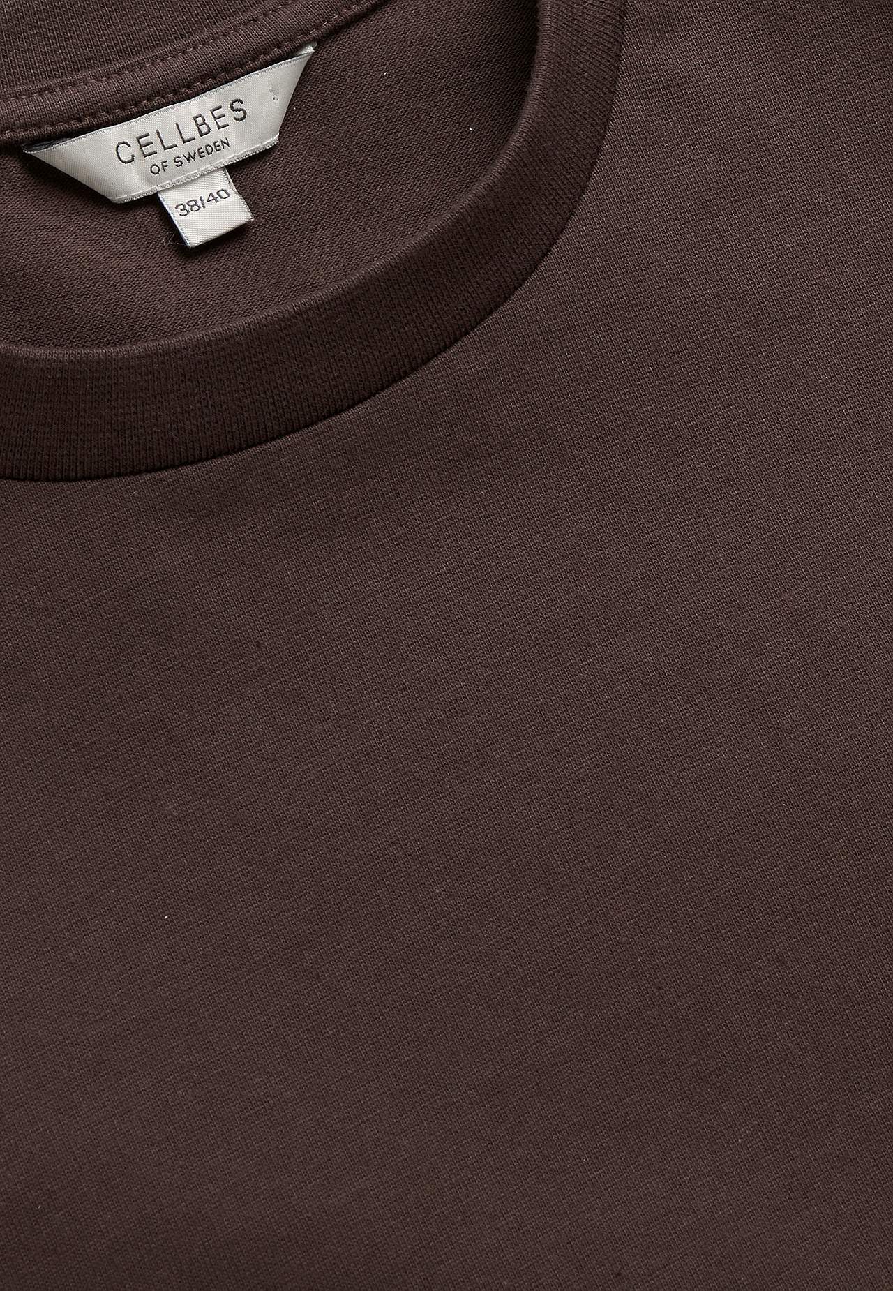 T-Shirt aus grobem Baumwolljersey