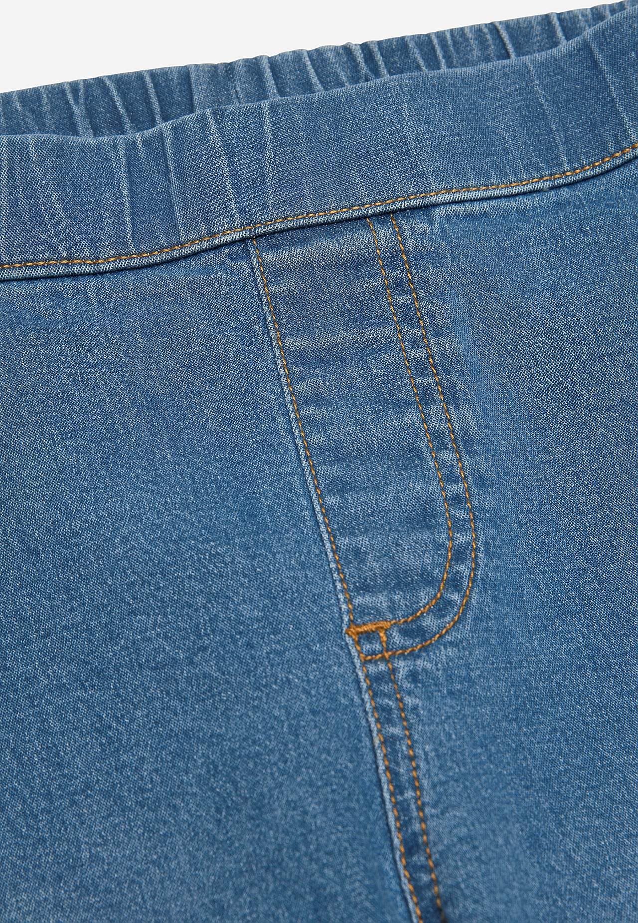 Elastische Jeggings mit Bootcut-Schnitt