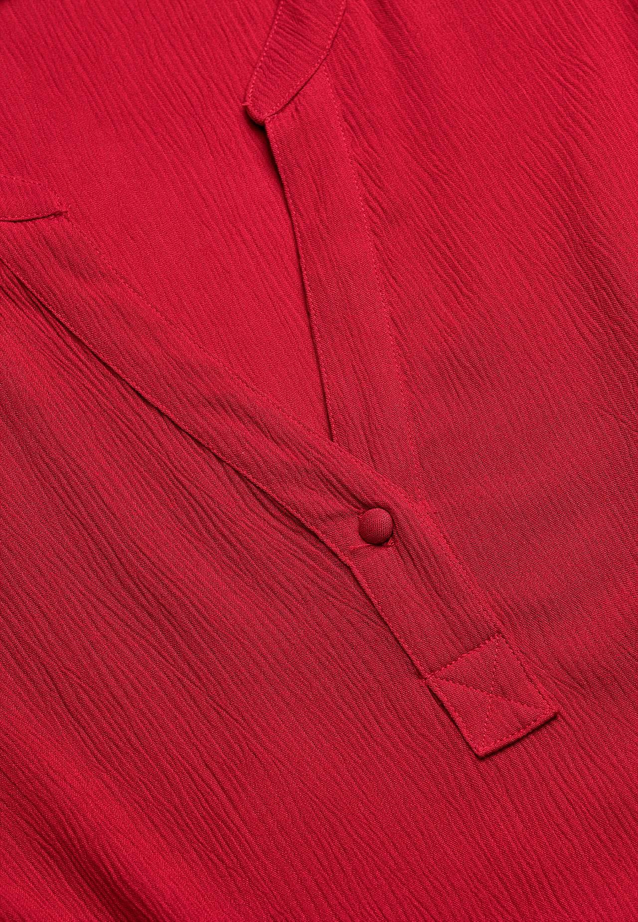 Bluse aus Krepp