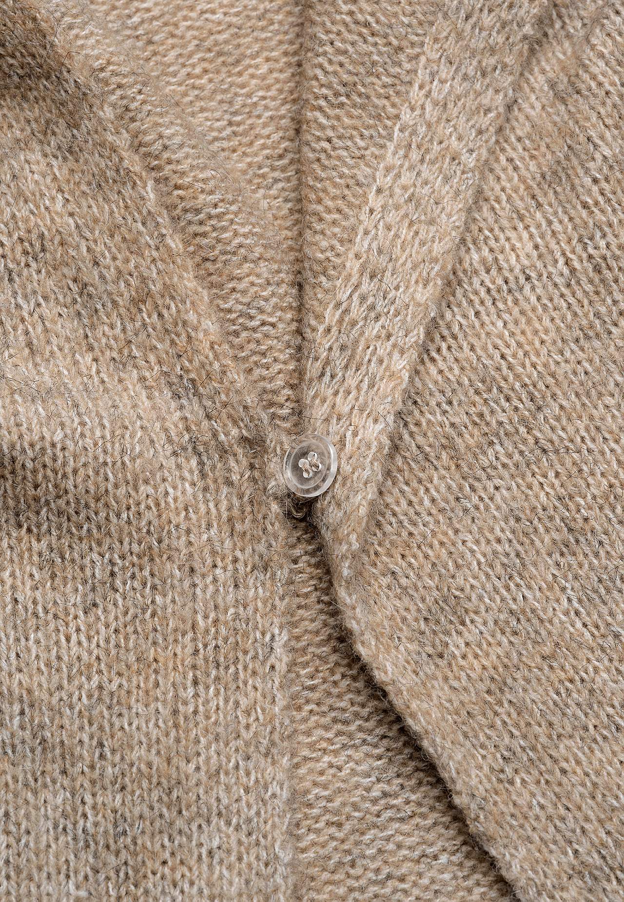 Gestrickter, langer Cardigan