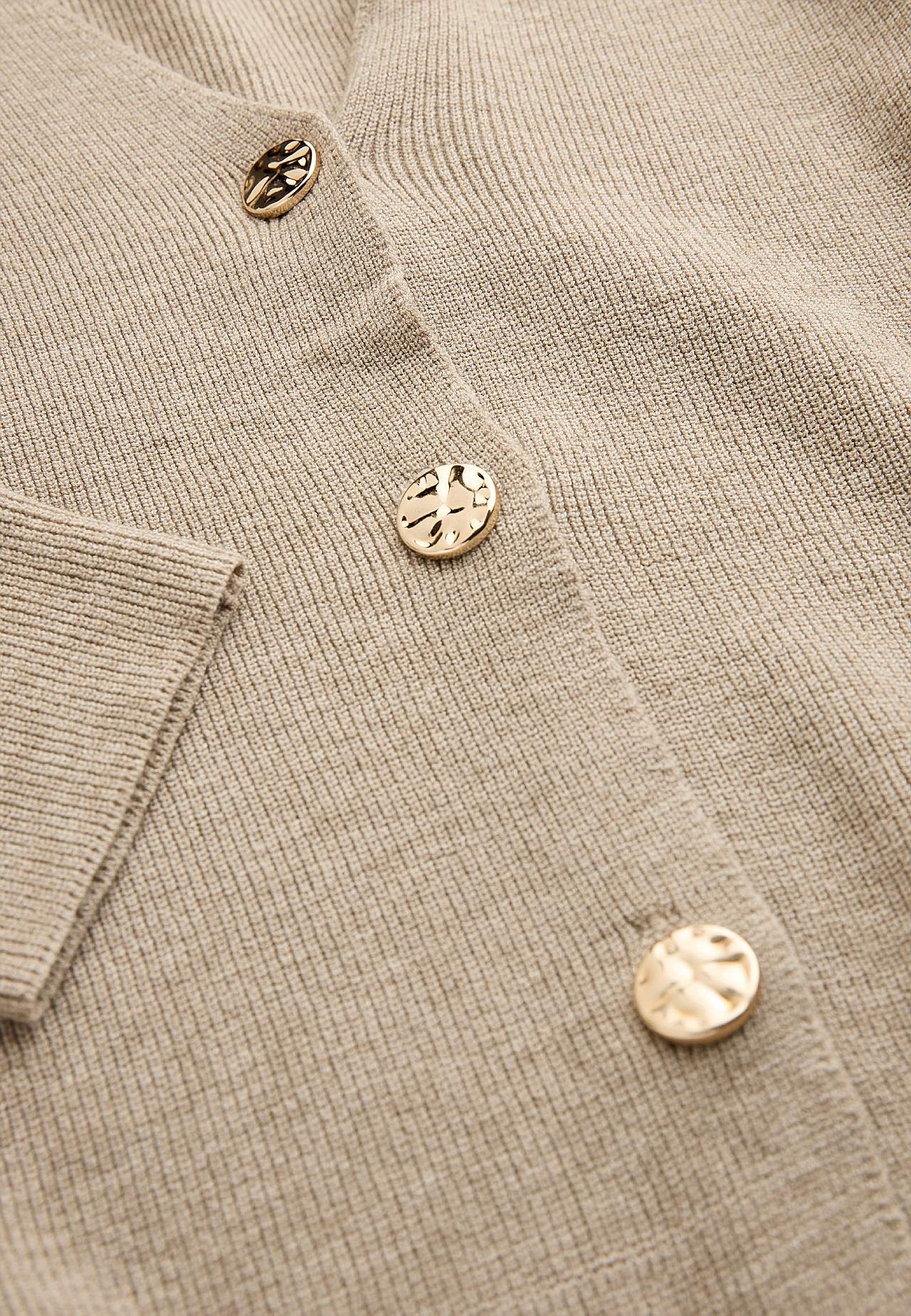 Fein gestrickt Cardigan