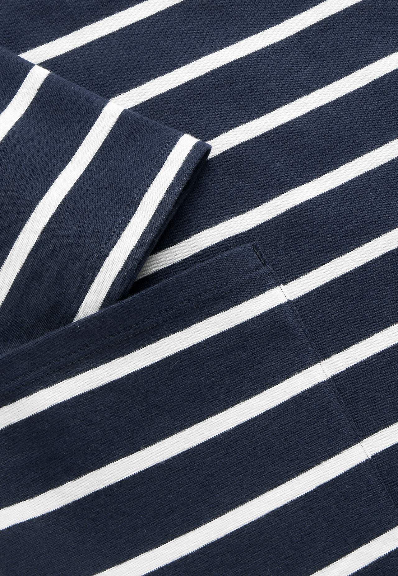 Jersey-Tunika aus Bio-Baumwolle mit Taschen