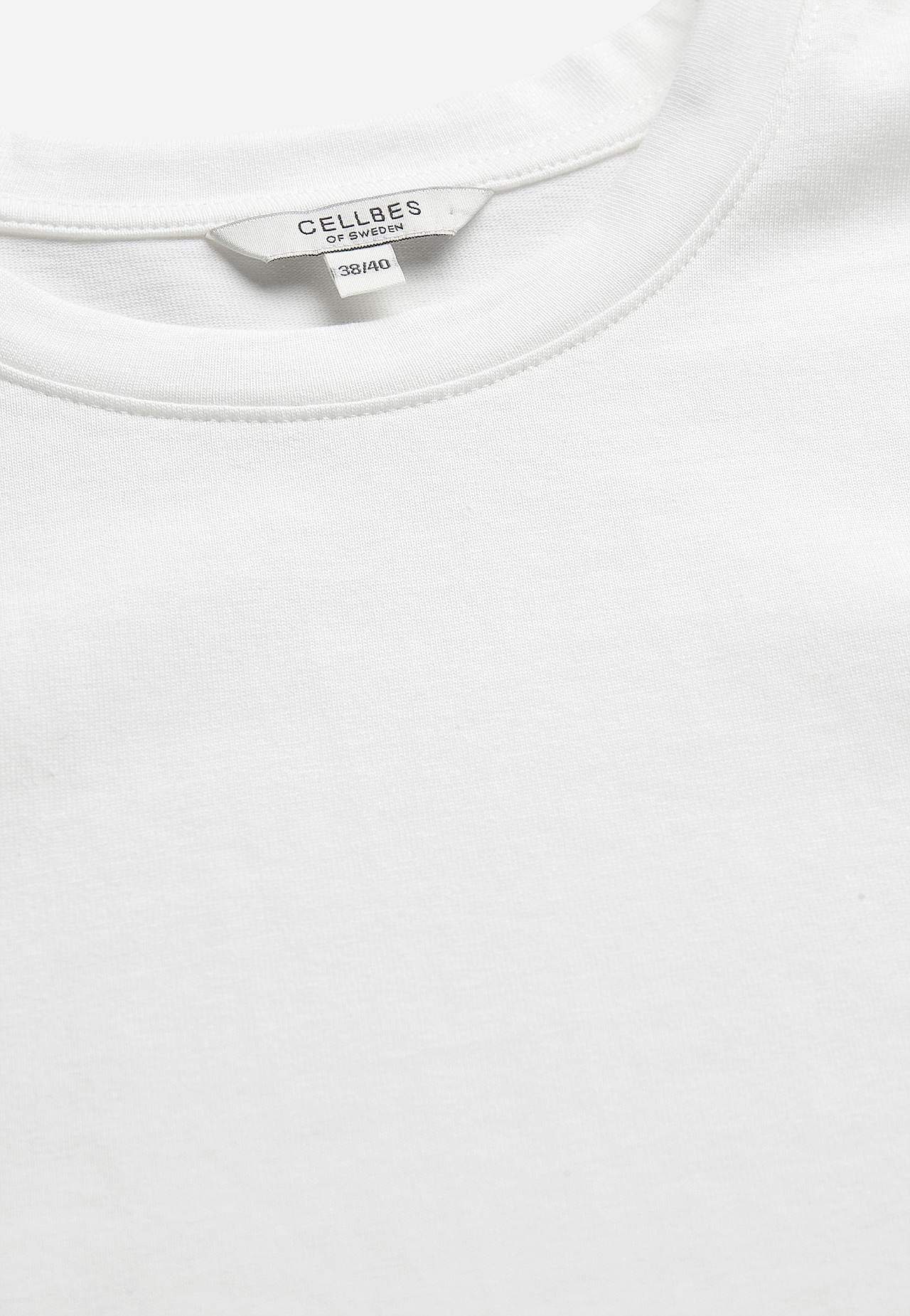 Jersey-Tunika aus grobem Baumwolljersey