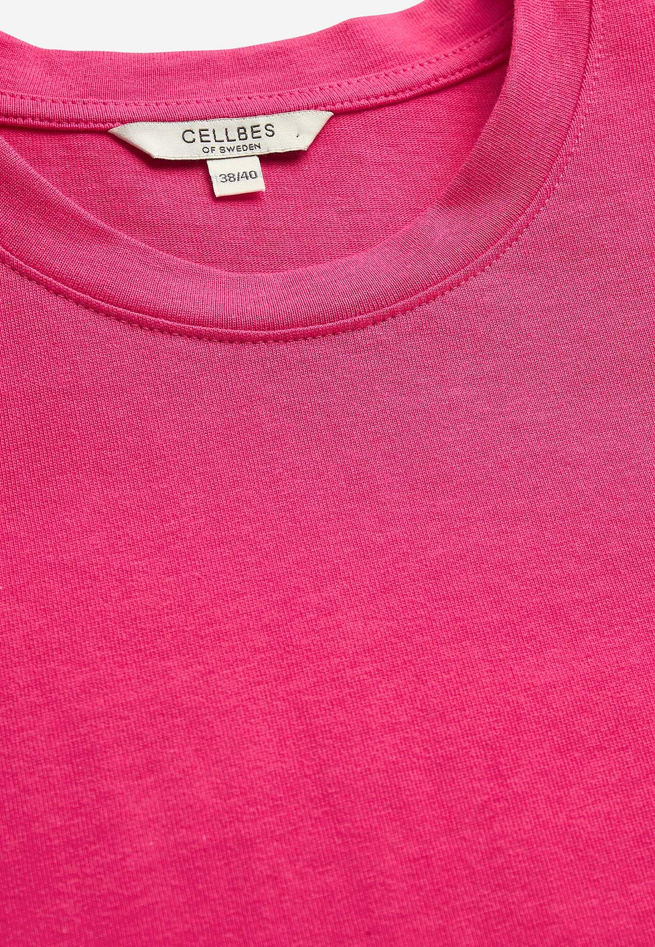 Jersey-Tunika aus grobem Baumwolljersey