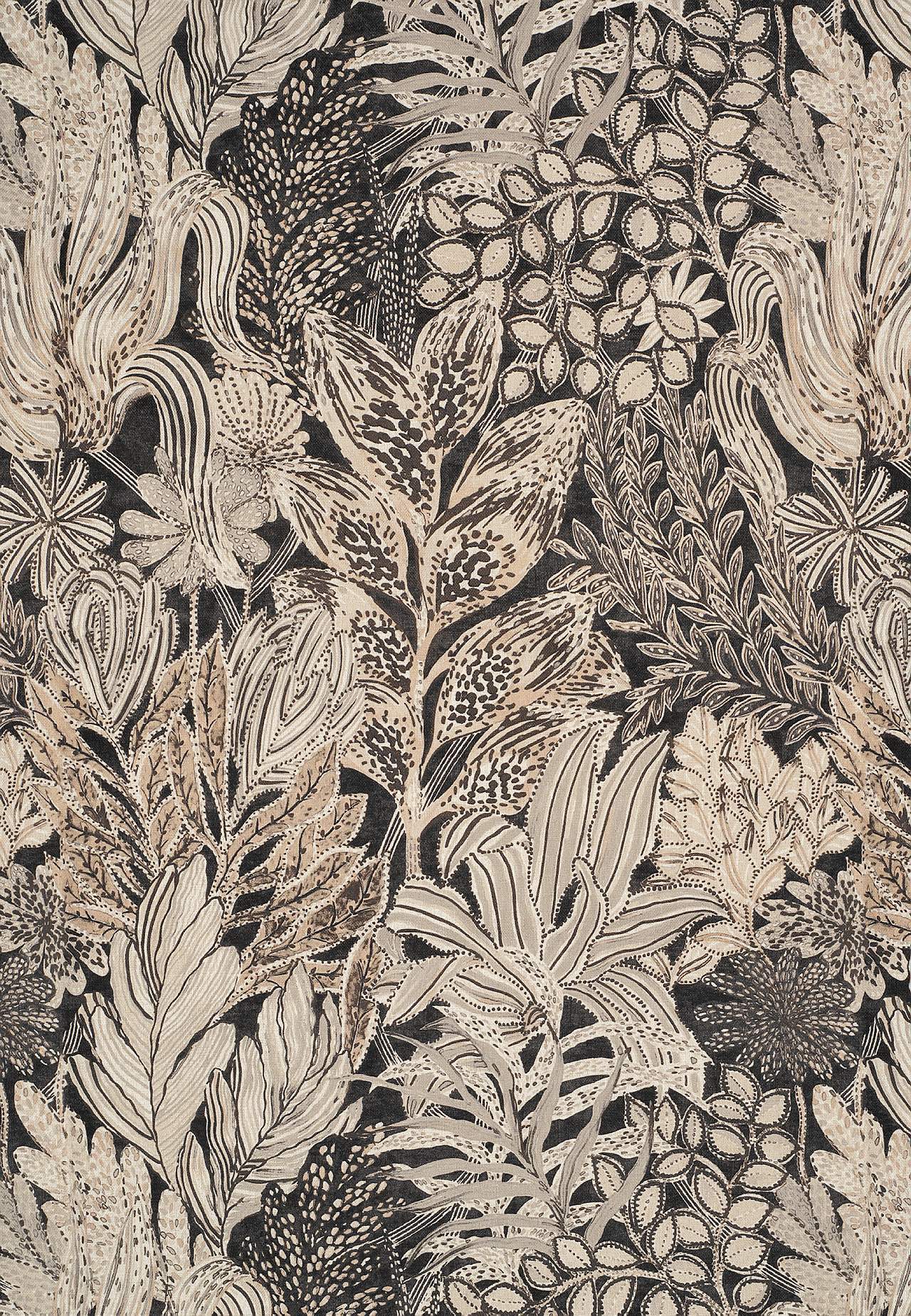 Gemusterter Querbehang mit Multiband