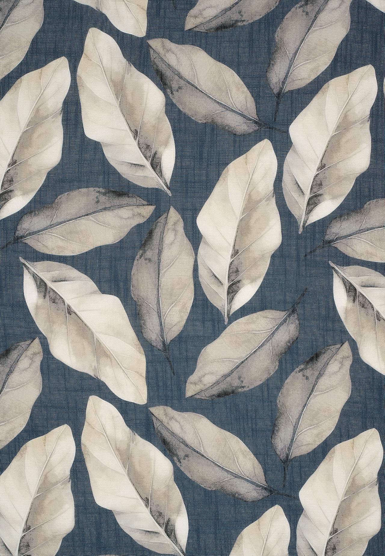 Multiband-Vorhänge mit Blattmuster 2er-Pack