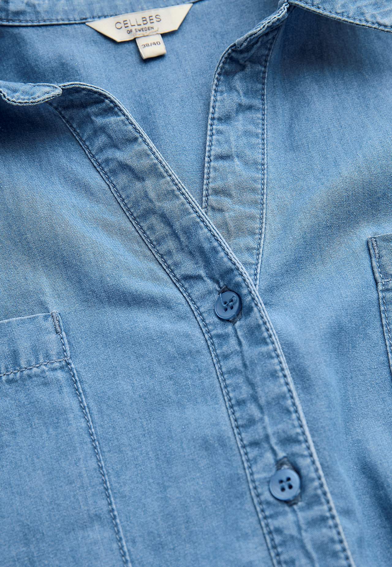 Super weiche Denim-Tunika