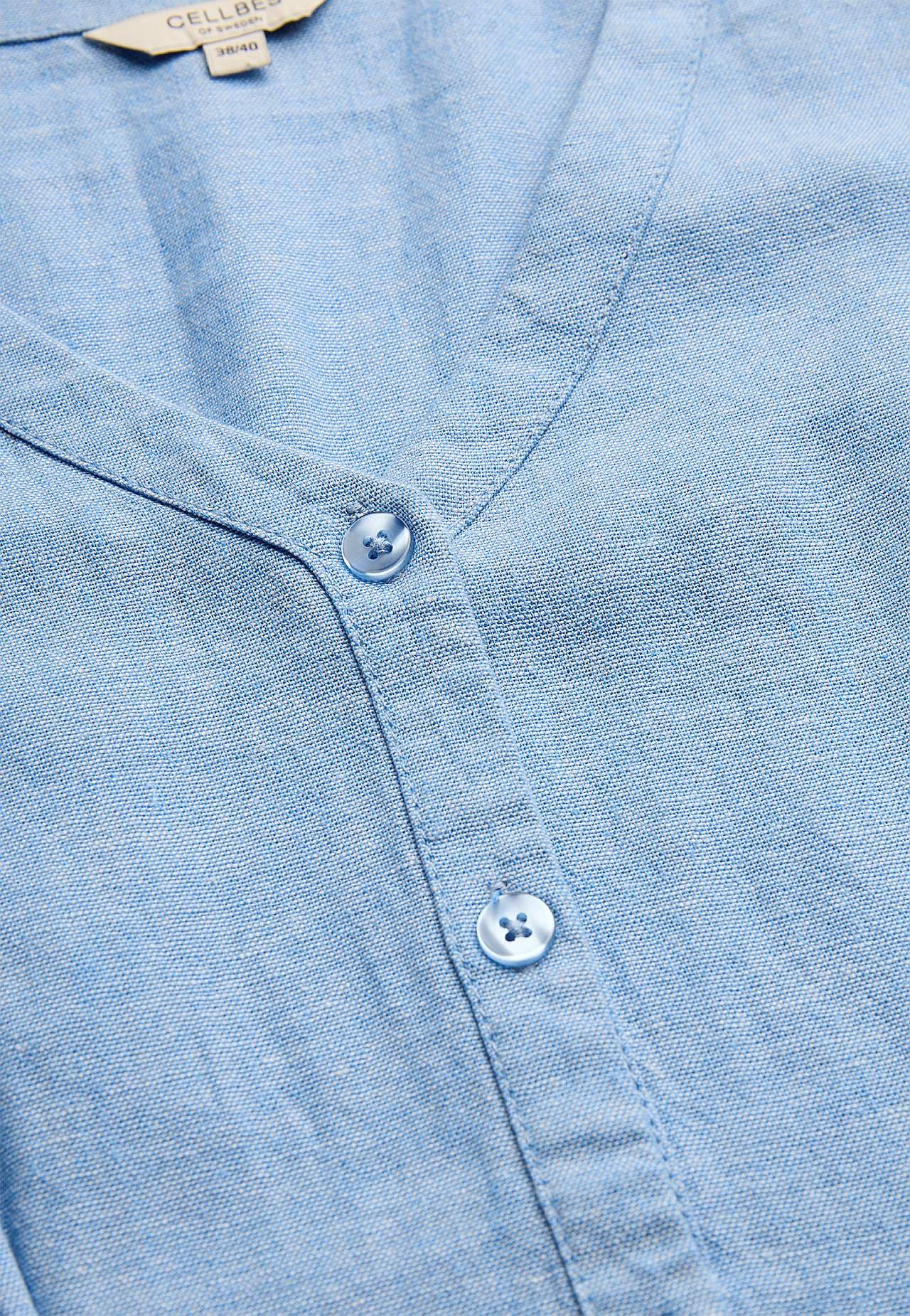 Leinenkleid mit süßer Breite