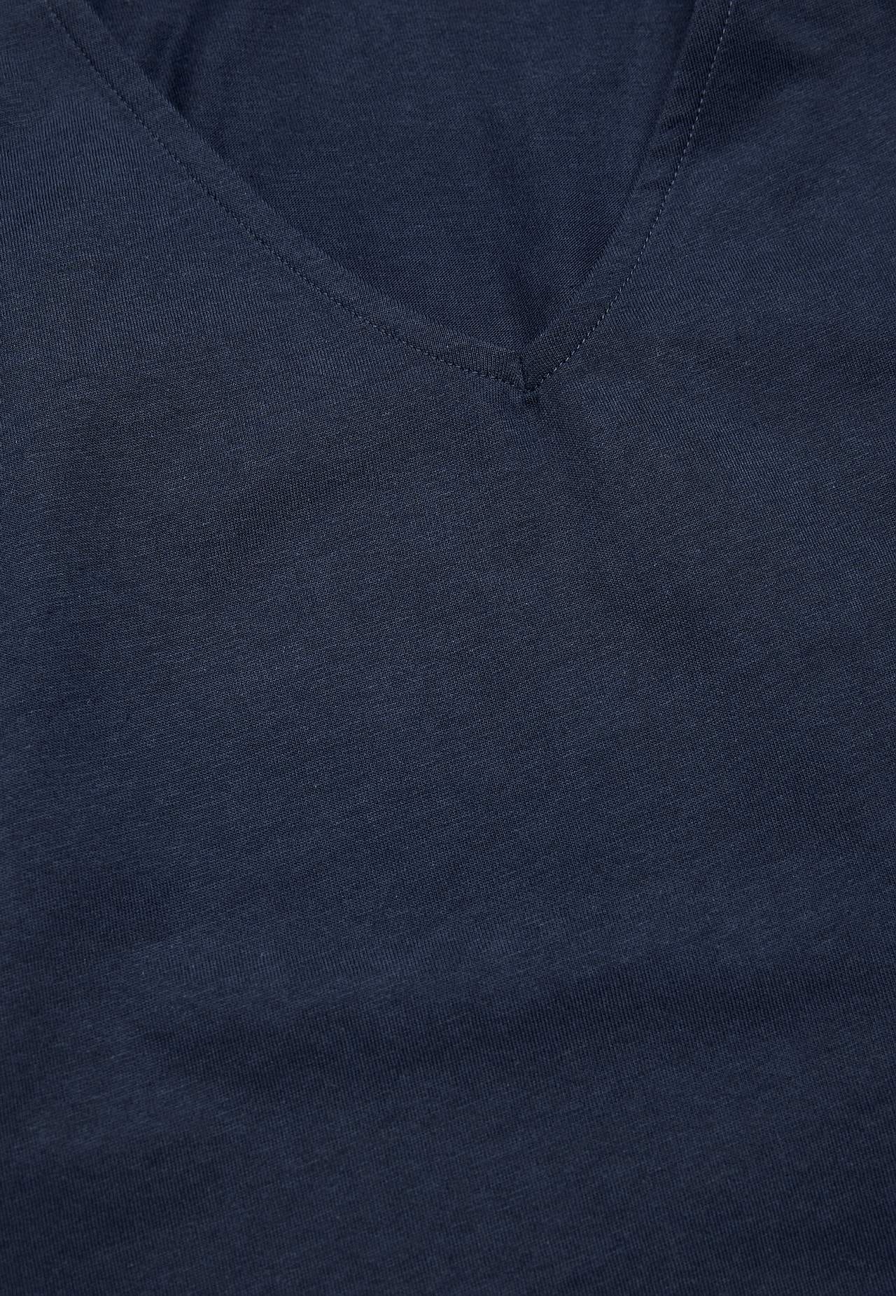 Jersey-Top mit kurzen Ärmeln