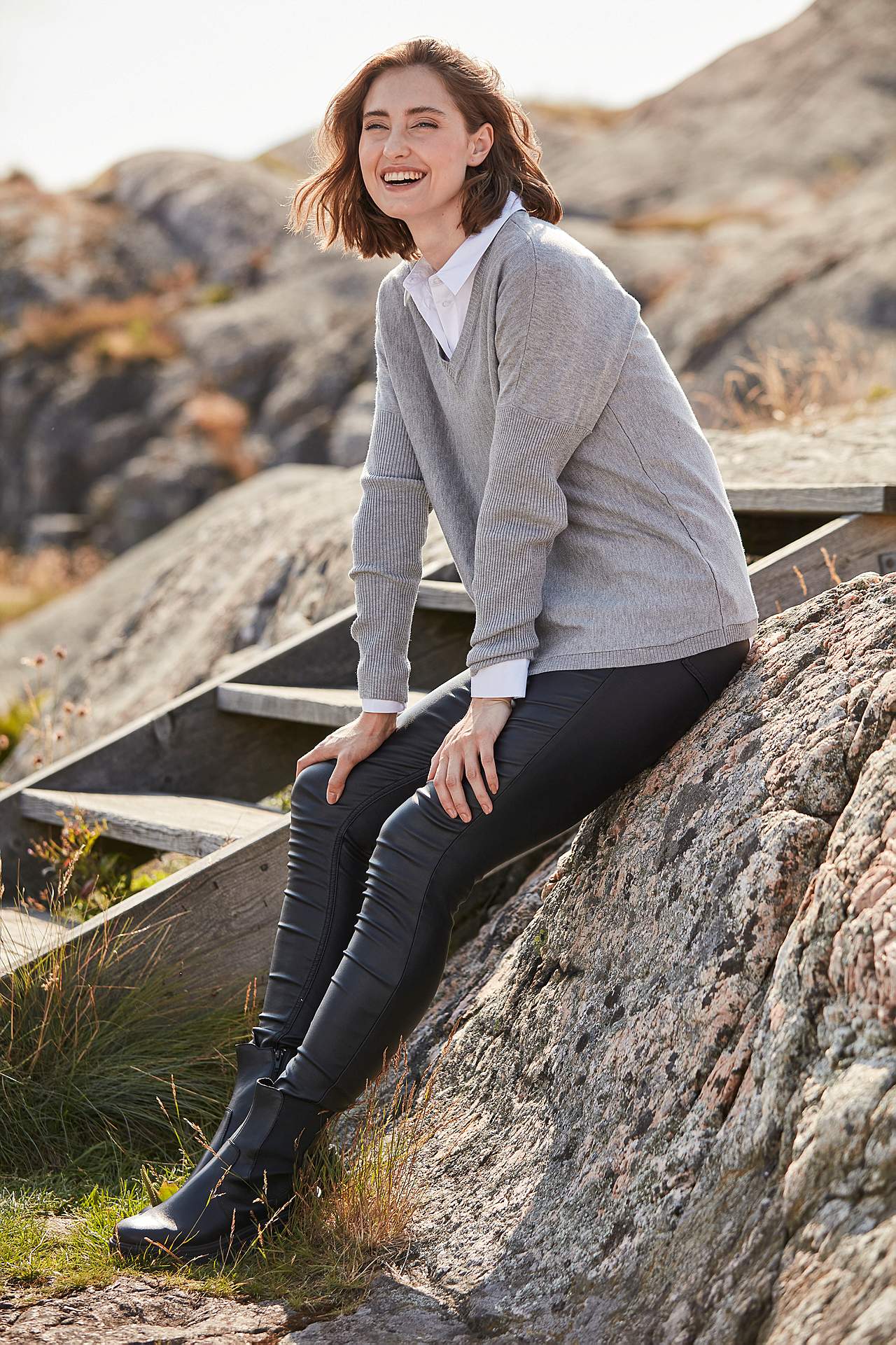 Gestrickter Pullover