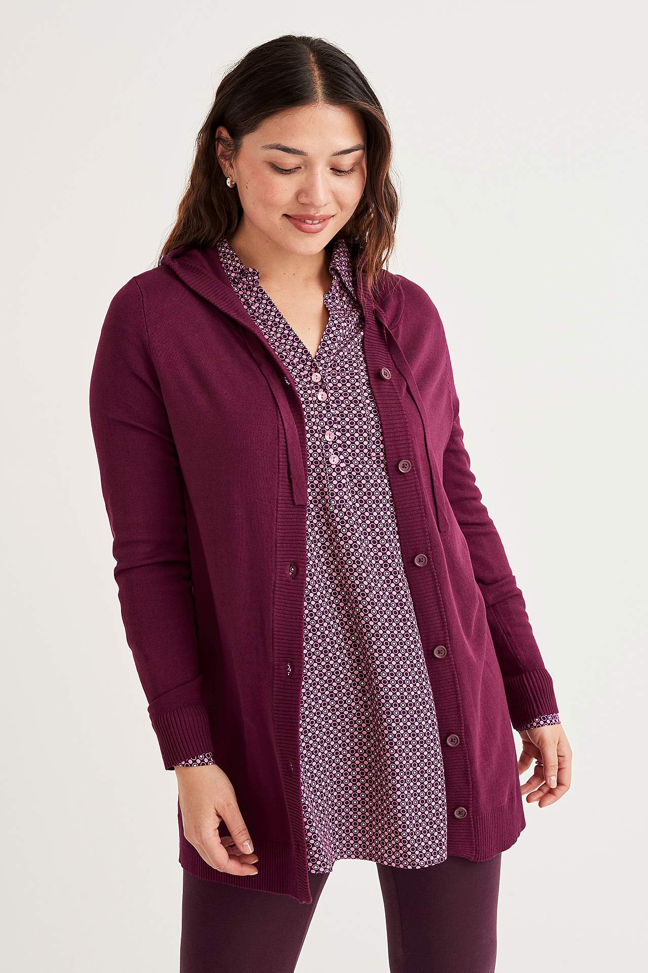 Tunika mit Hemdkragen