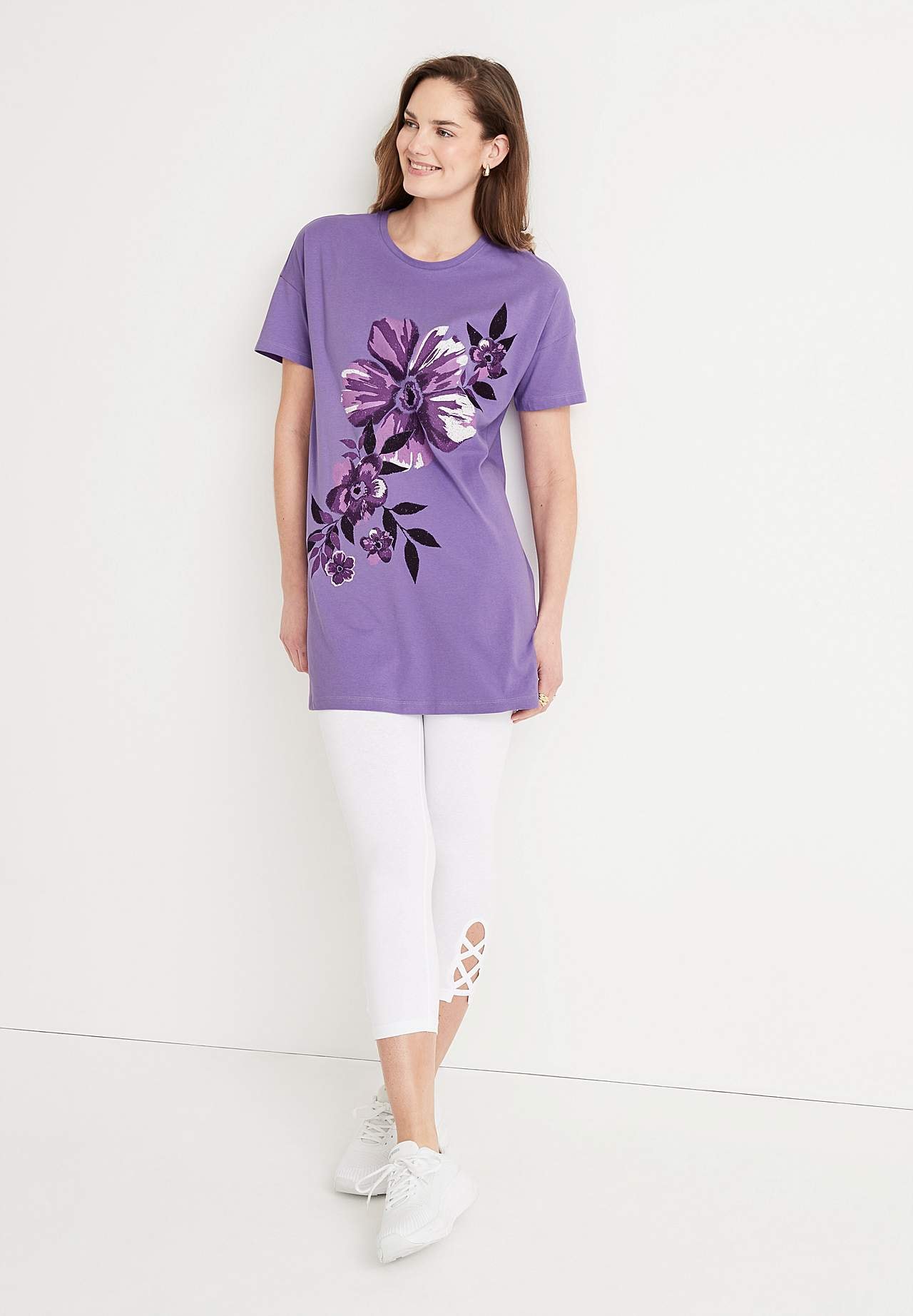 Langes T-Shirt Teerece 2er-Pack