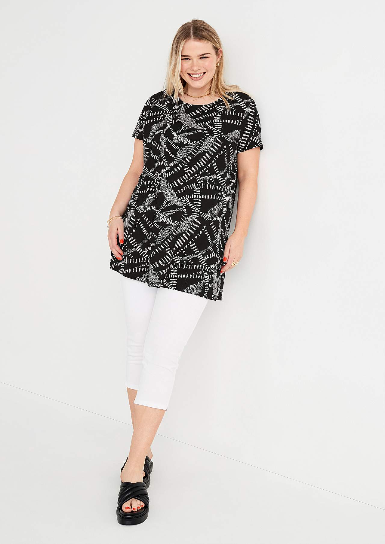 Lange Jersey-Tunika Matilda