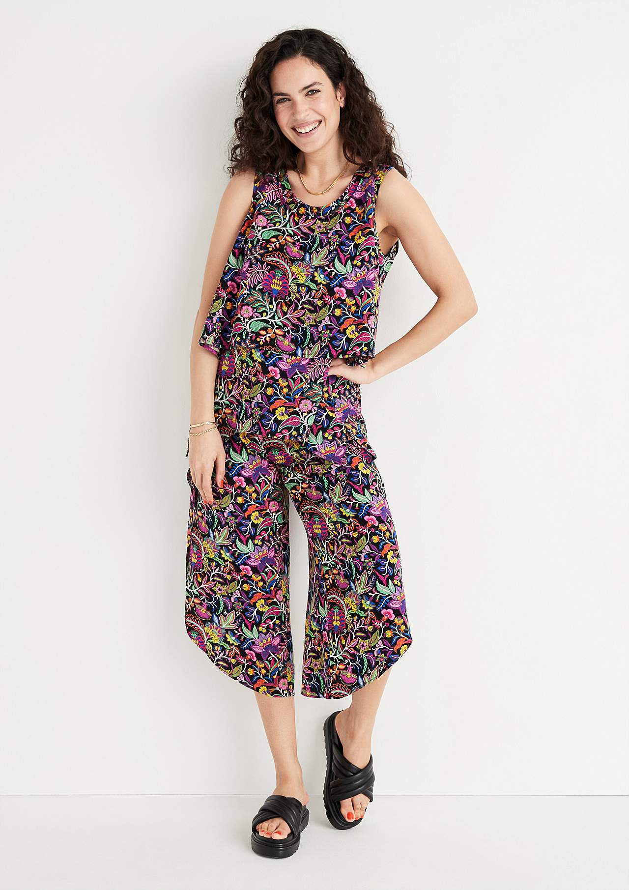 Gemusterte Culotte