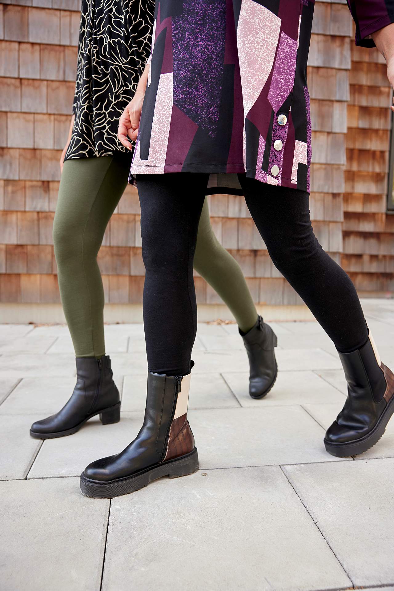 Leggings aus Baumwolle 2er-Pack